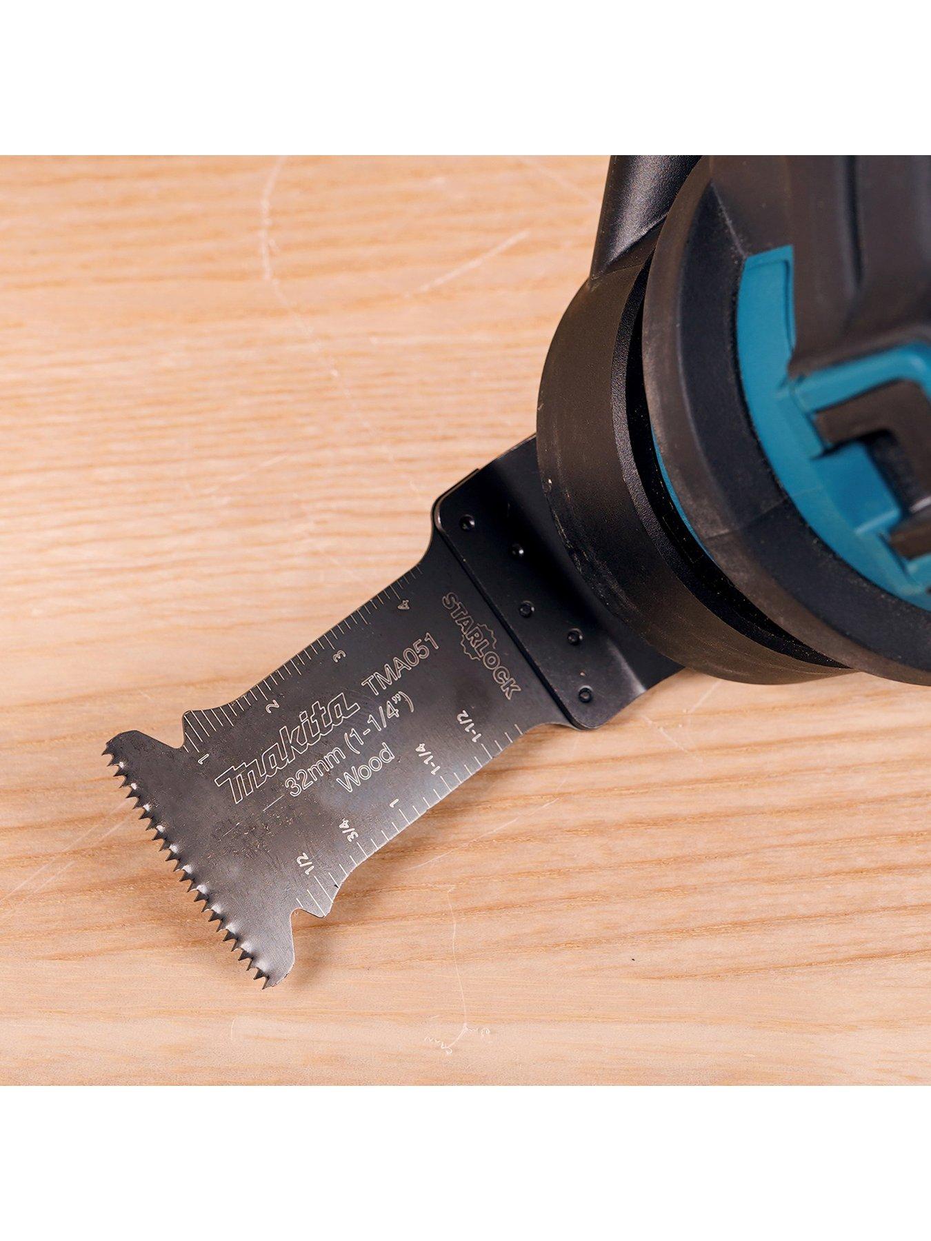 Image 2 of 3 of Makita Starlock 32mm Plunge Cut Saw Blade Wood Pack of 5