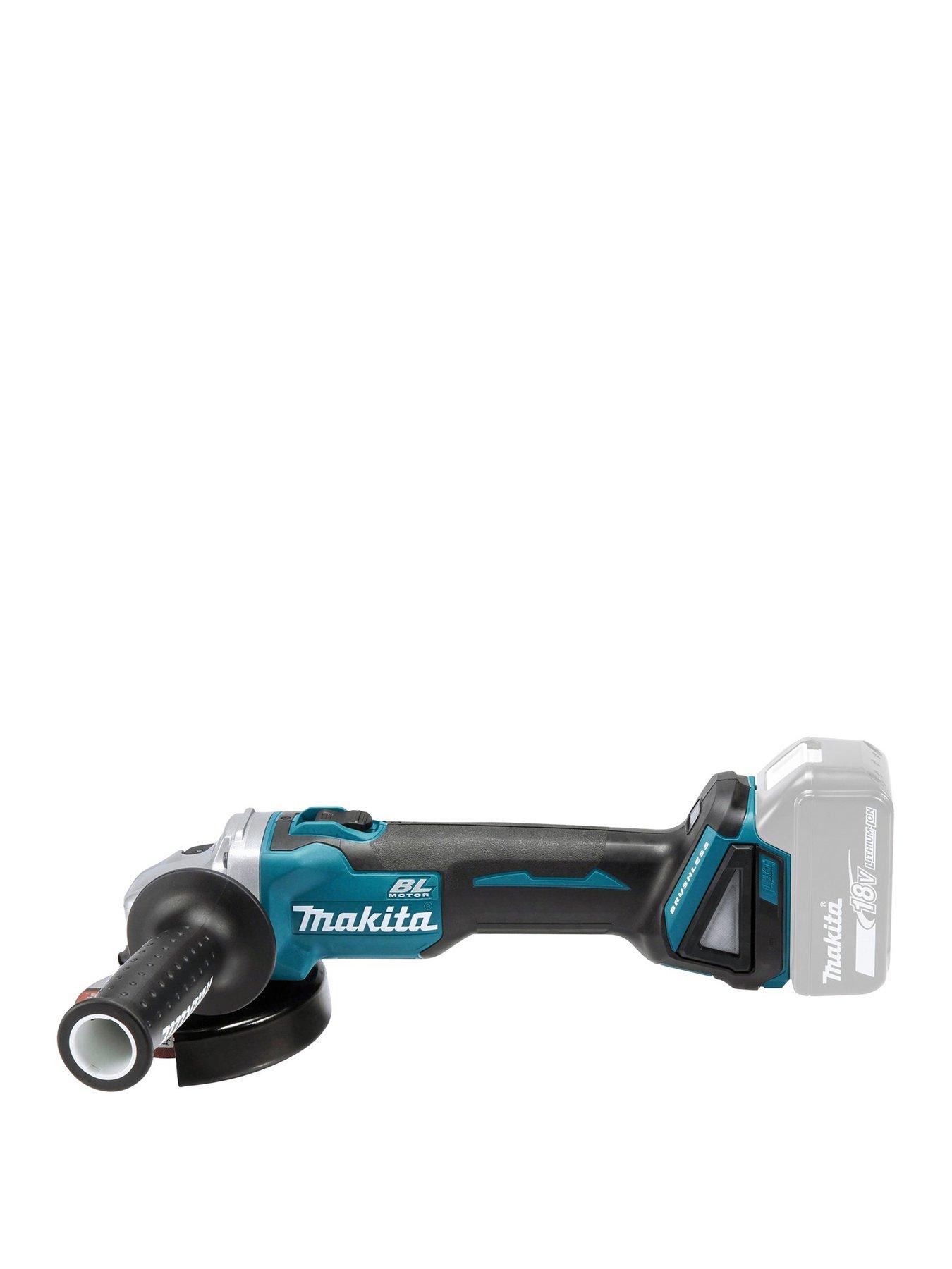Image 1 of 6 of Makita 18V Brushless 115mm Angle Grinder (Body Only)