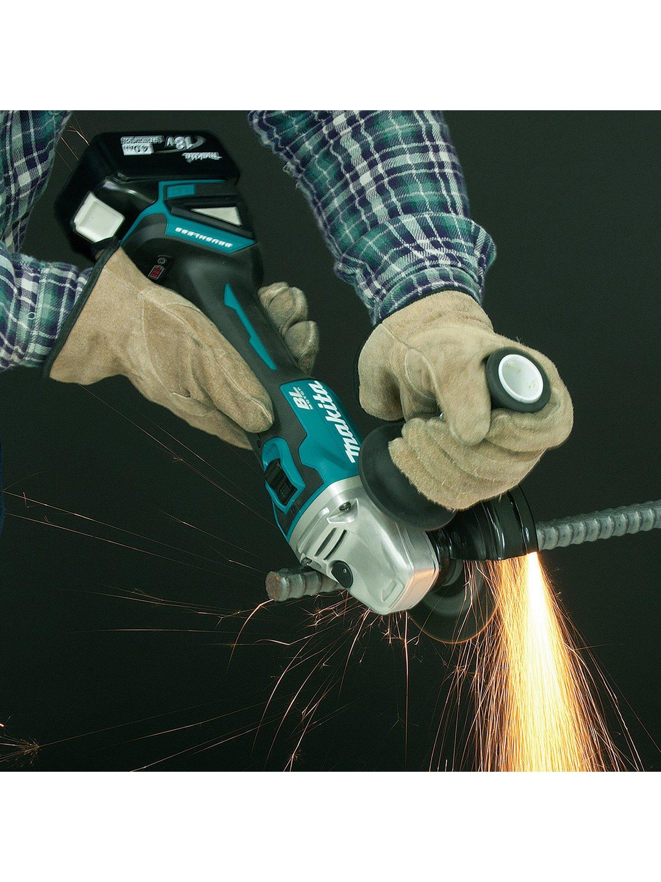Image 5 of 6 of Makita 18V Brushless 115mm Angle Grinder (Body Only)