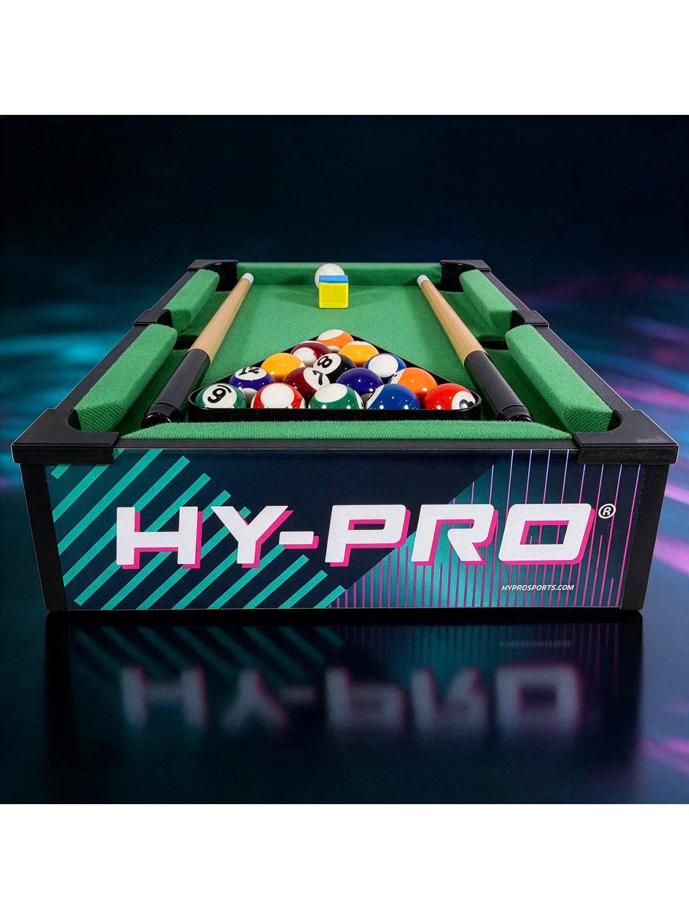 Image 5 of 7 of Hy-Pro Mini 40 Cm Pool Table Set Game - Tabletop Pool Table