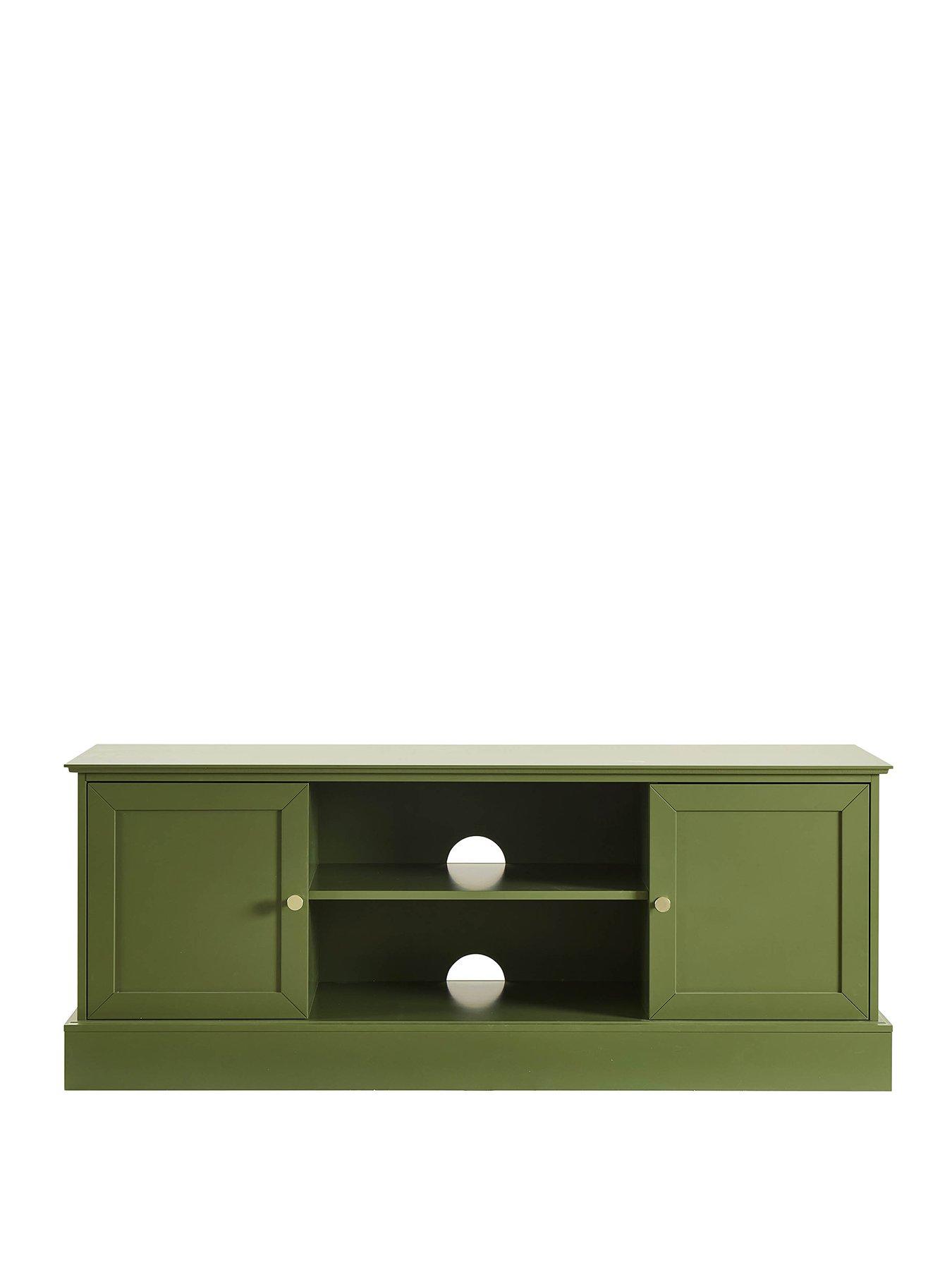 Image 2 of 6 of Dusk Ruby Tv Unit For Tvs Up To 60"- Olive