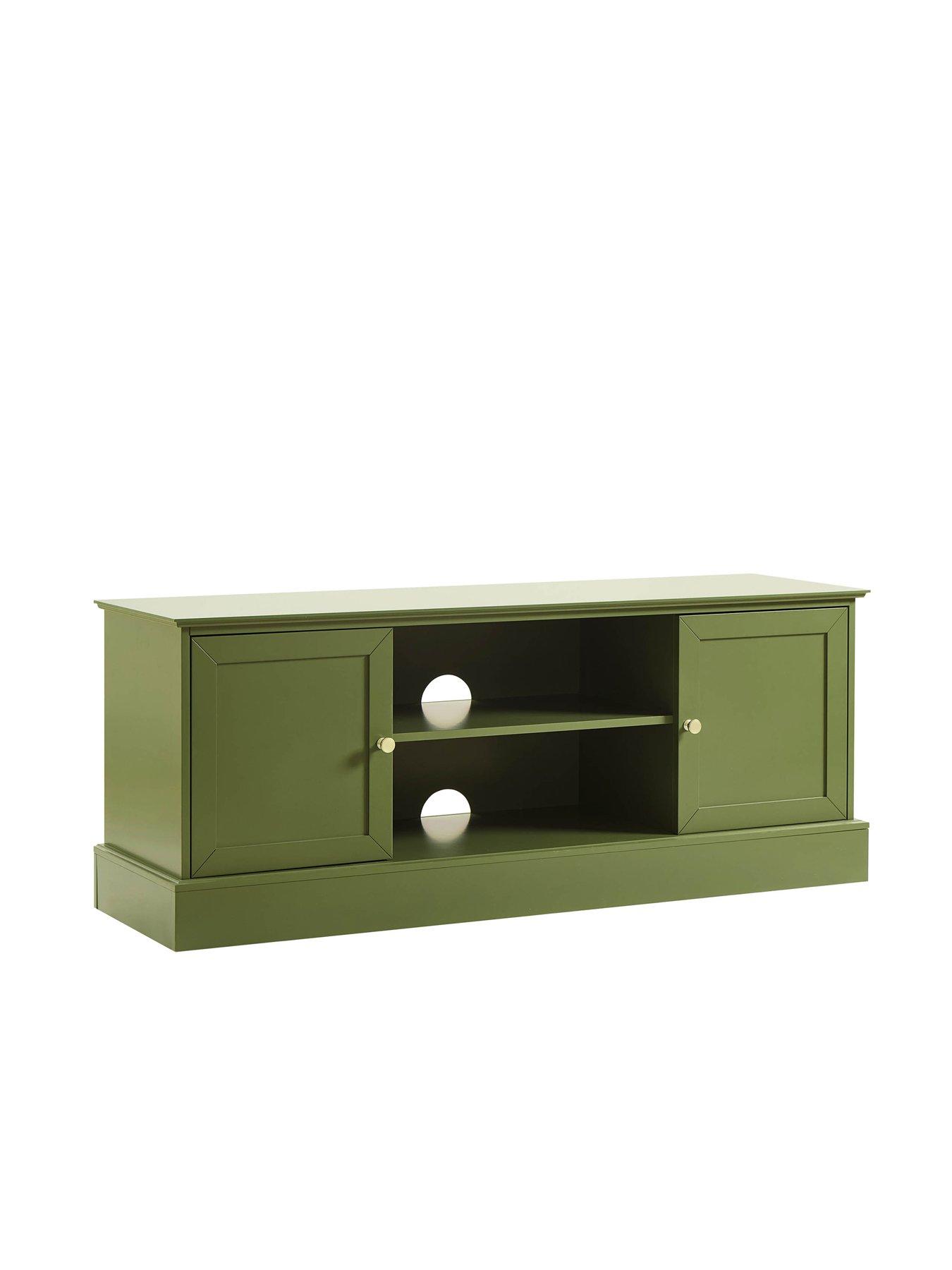 Image 4 of 6 of Dusk Ruby Tv Unit For Tvs Up To 60"- Olive