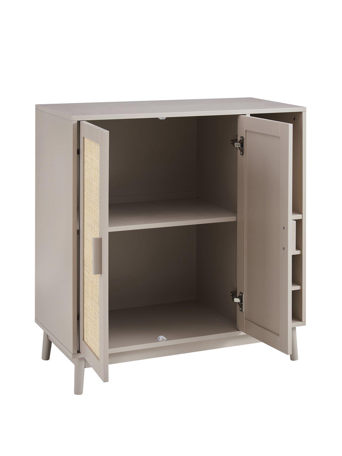 Image 3 of 6 of Dusk Isla Drinks Cabinet - Taupe