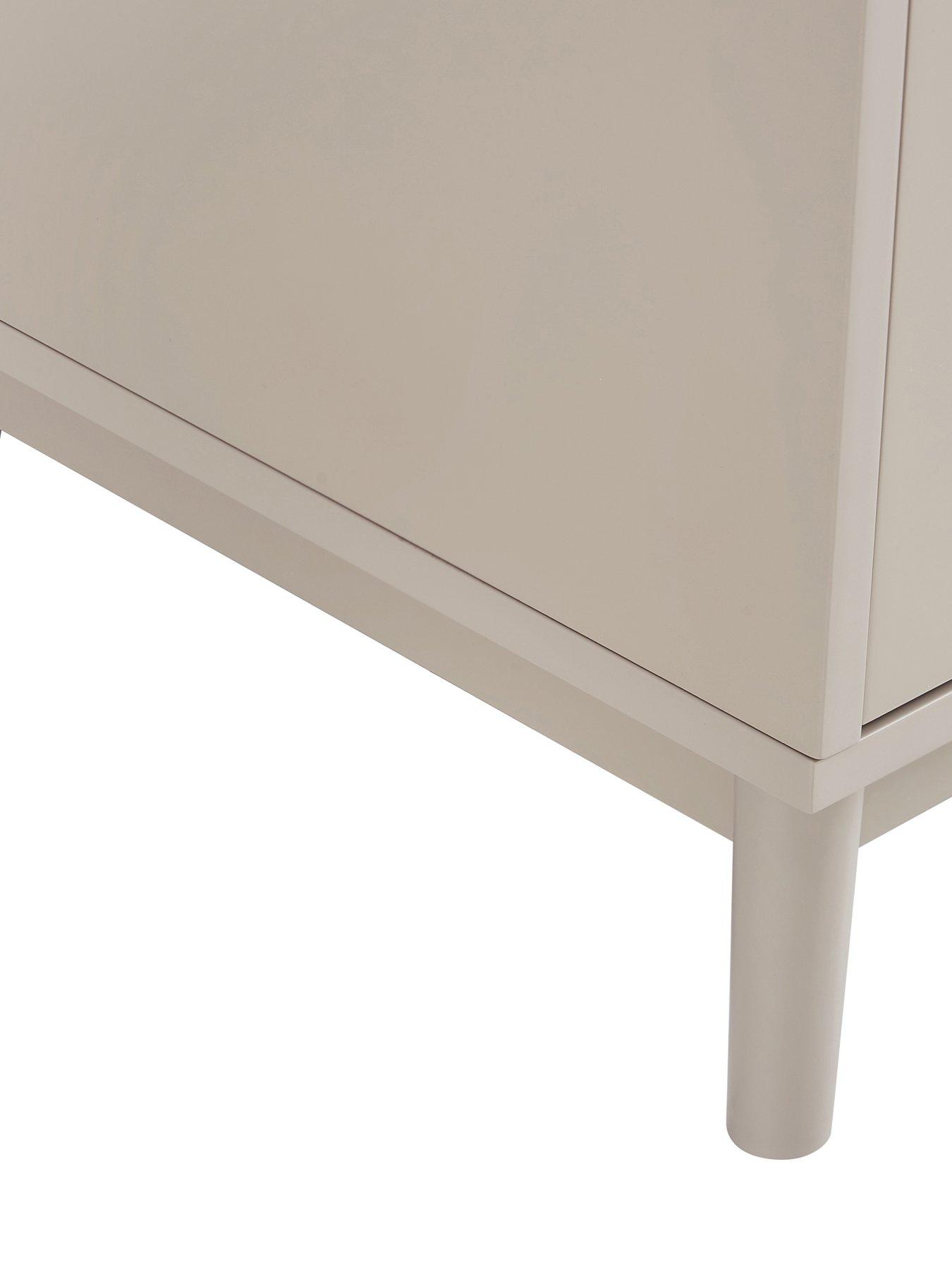 Image 5 of 6 of Dusk Isla Drinks Cabinet - Taupe