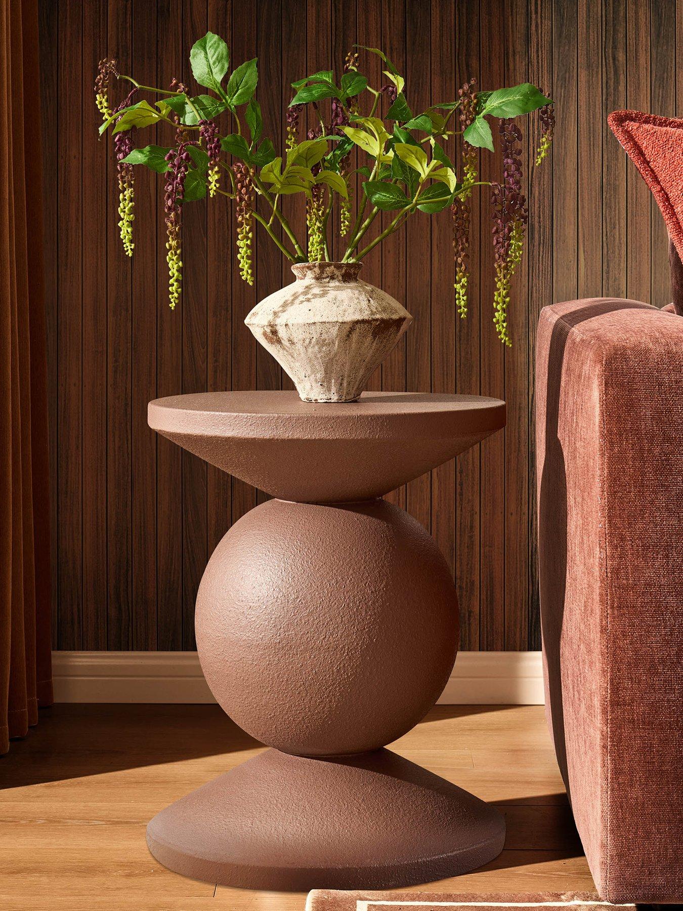 Dusk Raya Side Table - Mocha