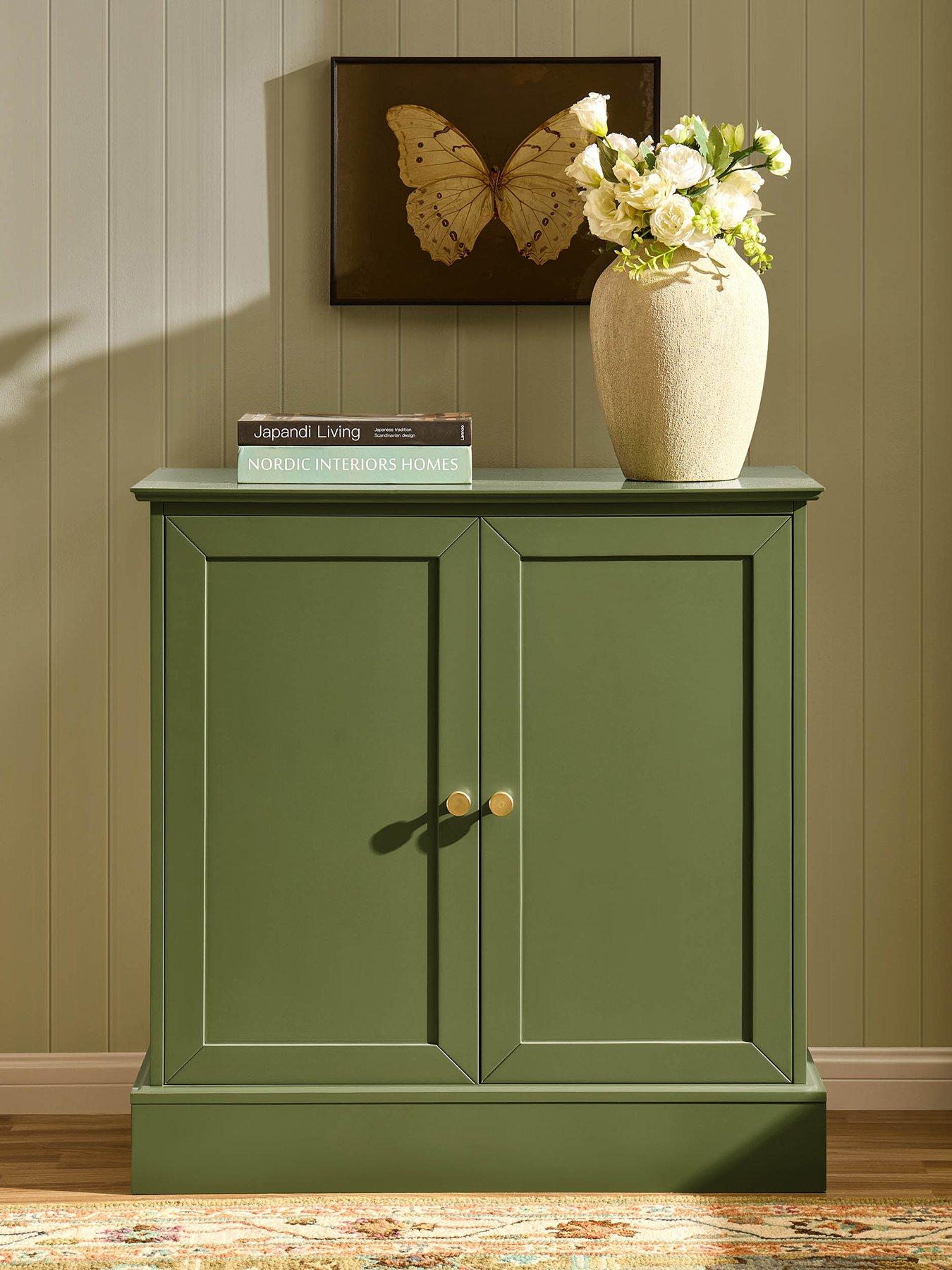 Image 1 of 7 of Dusk Ruby 2 Door Sideboard - Olive