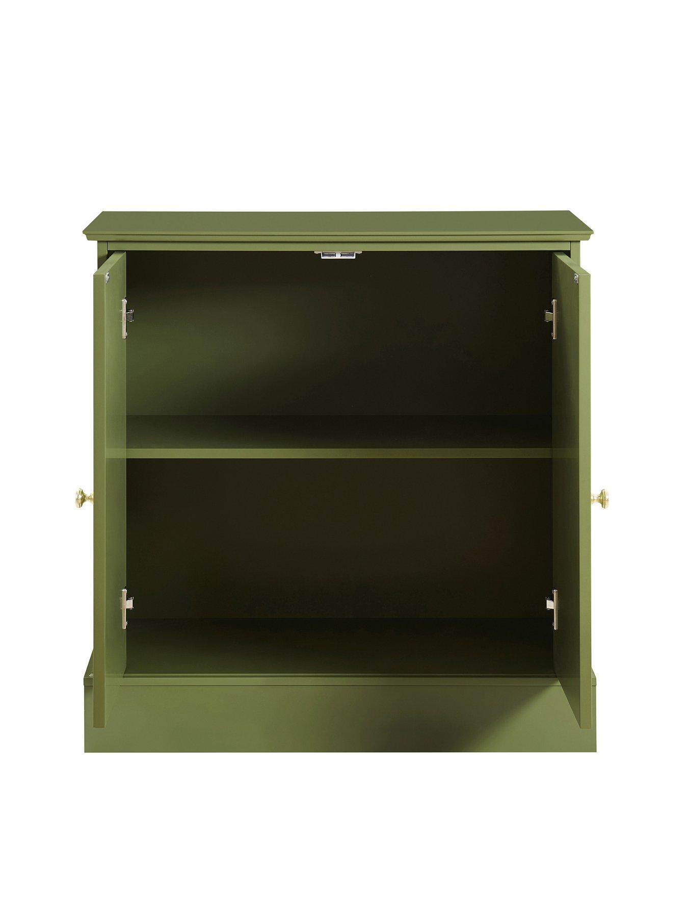 Image 4 of 7 of Dusk Ruby 2 Door Sideboard - Olive