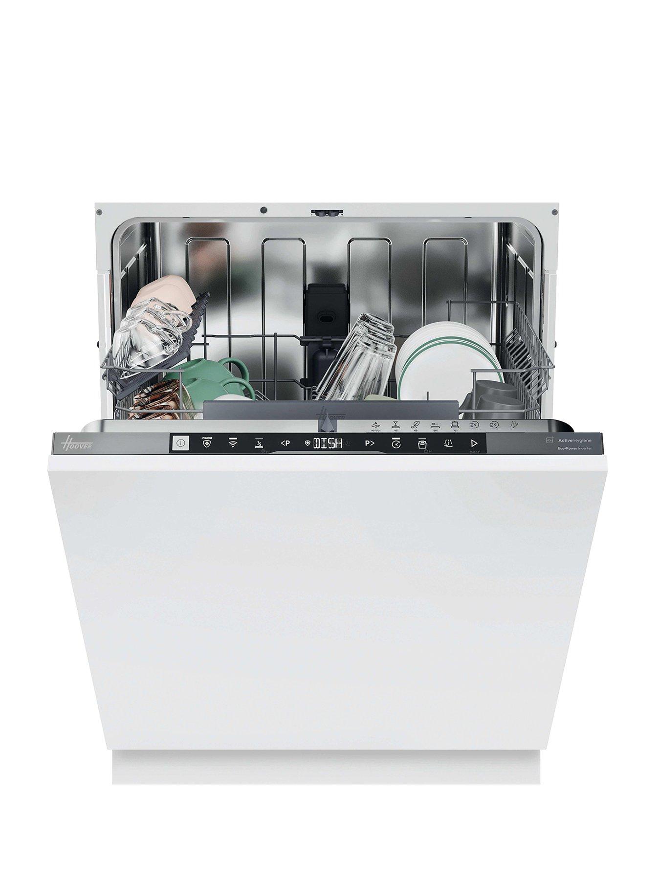 Hoover HI4C6F0S-80 Built in Fullsize 14 Place H-Dish 500 - Silver Bezel