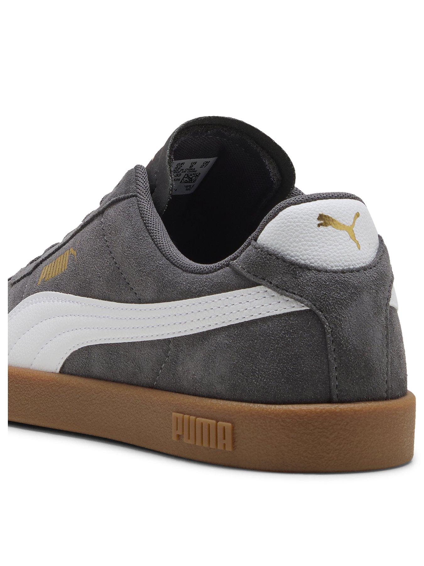 Image 3 of 6 of Puma Mens Club II Era Suede Trainers - Grey