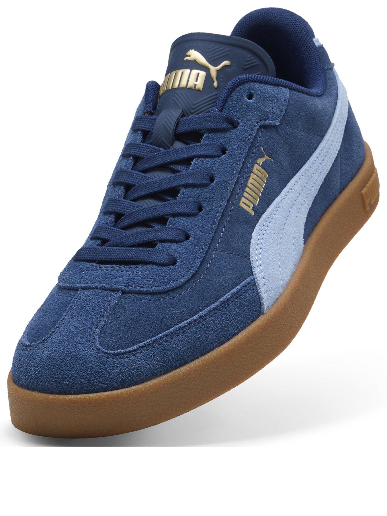 Image 2 of 6 of Puma Mens Club II Era Suede Trainers - Blue