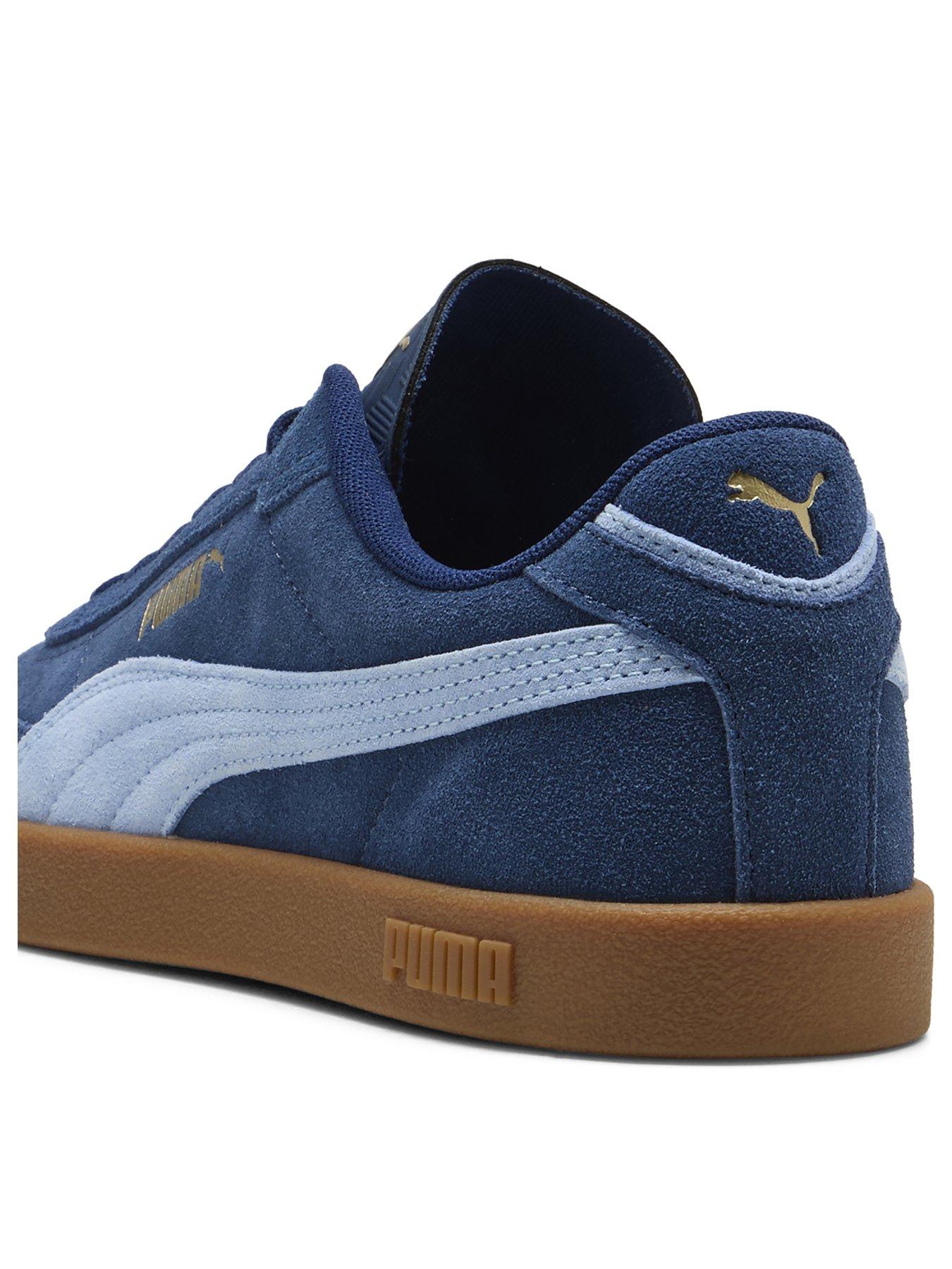 Image 3 of 6 of Puma Mens Club II Era Suede Trainers - Blue