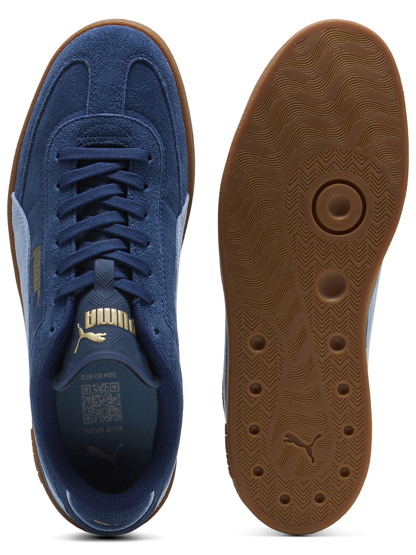 Image 4 of 6 of Puma Mens Club II Era Suede Trainers - Blue