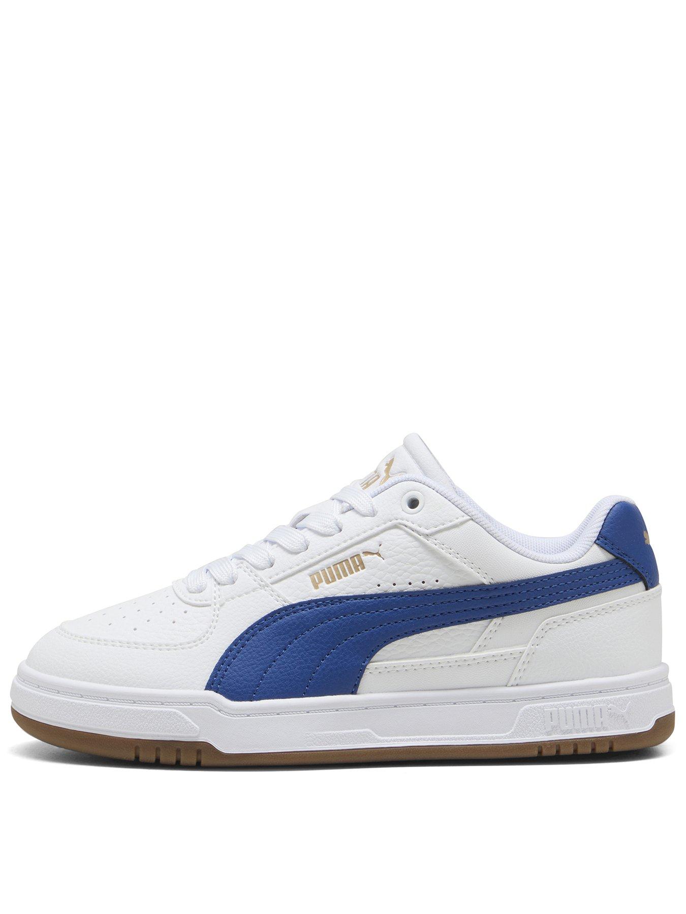 Image 1 of 6 of Puma Junior Boys Caven III Trainer - White