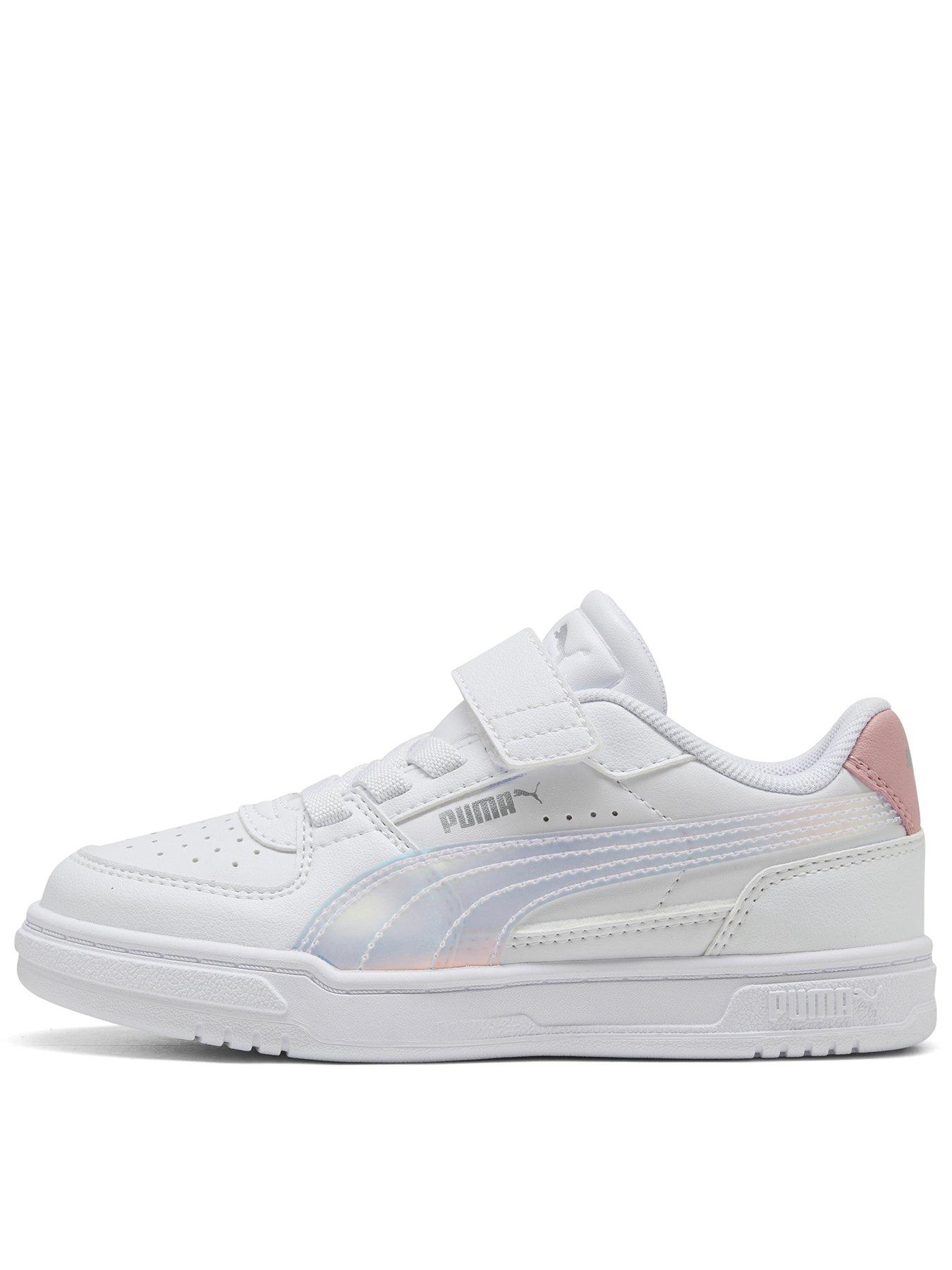 Puma Girls Caven III Holo 2.0 Trainers - White