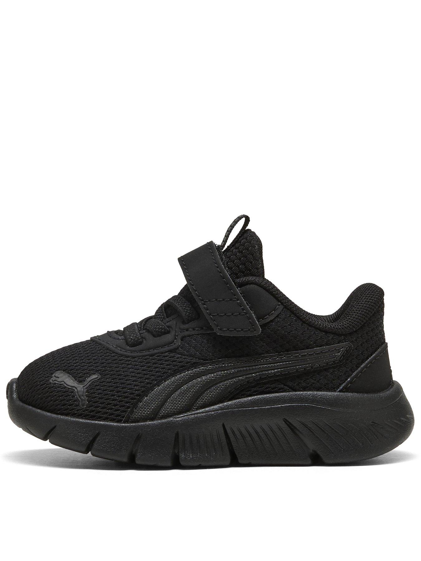 Image 1 of 4 of Puma Boys Flexfocus Modern Trainer - Black