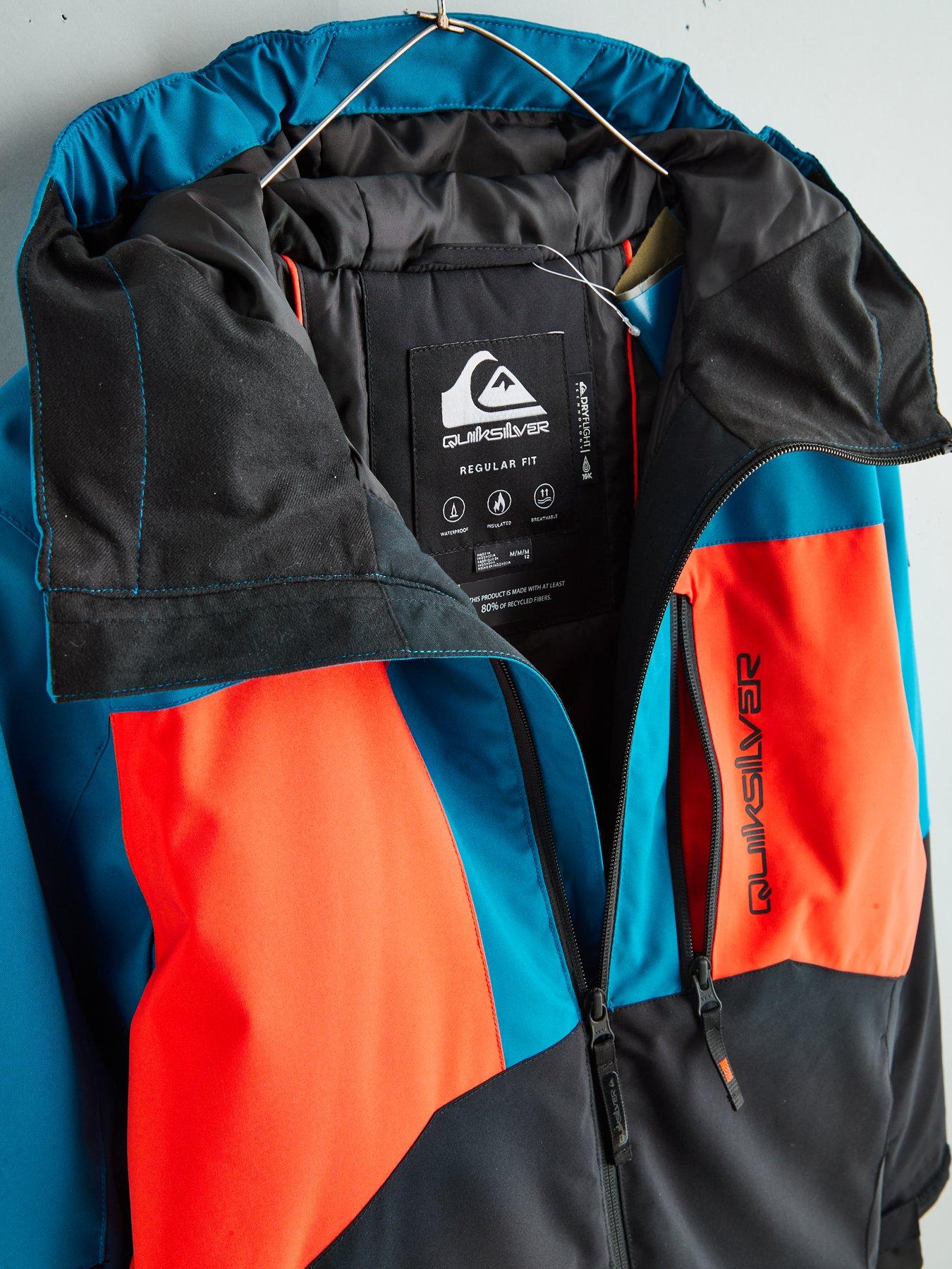 Image 3 of 6 of Quiksilver Junior Boys Skiing Dawson Jacket - Blue