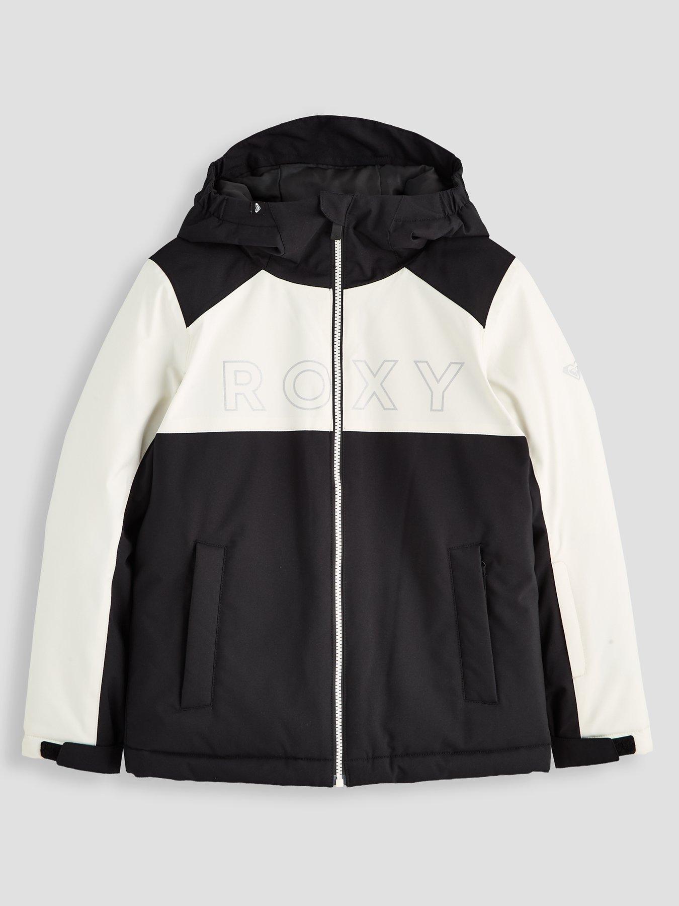 Image 1 of 5 of Roxy Junior Girls Ski Astral Peak Girl Jacket - Black