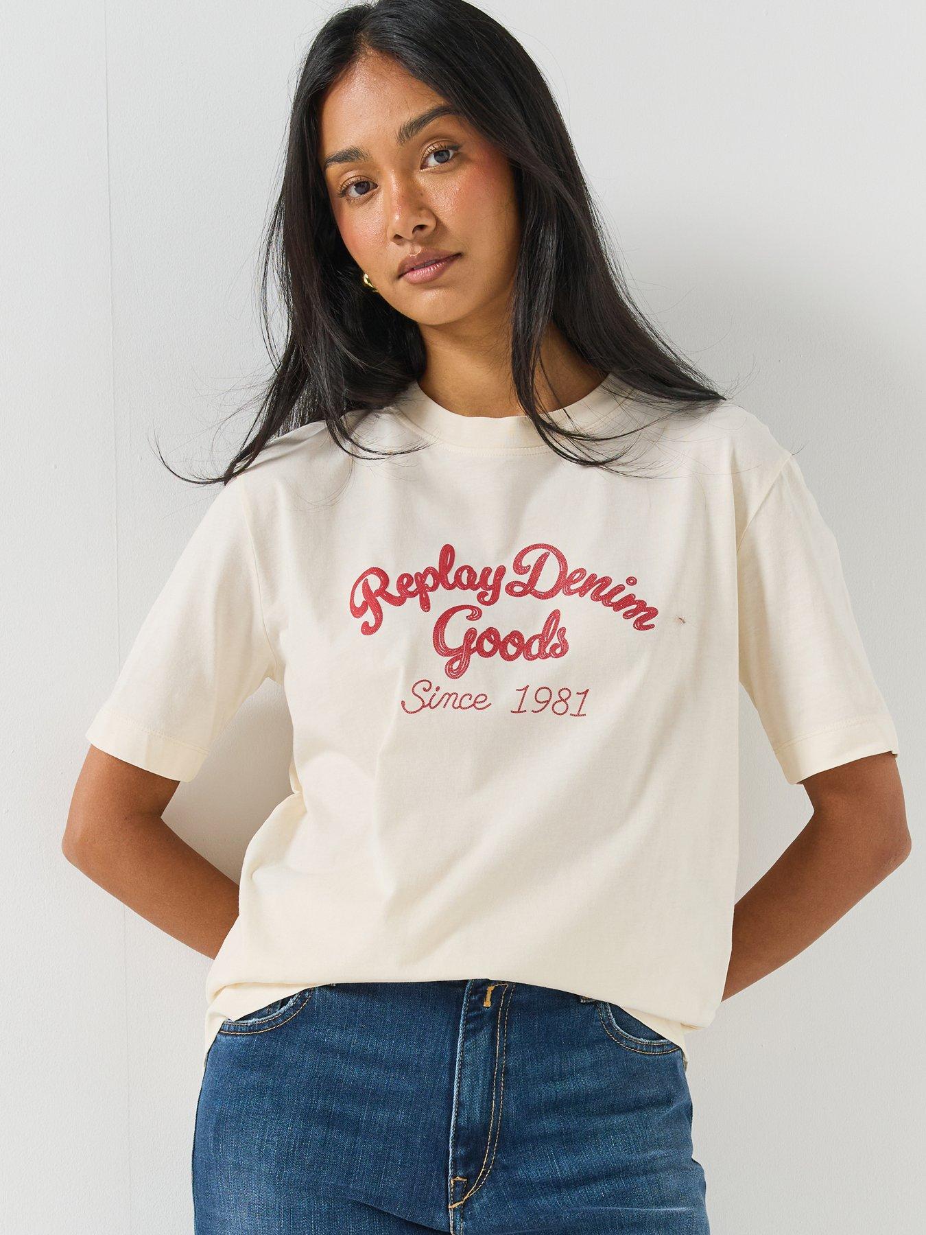 Replay Rope Logo T-shirt