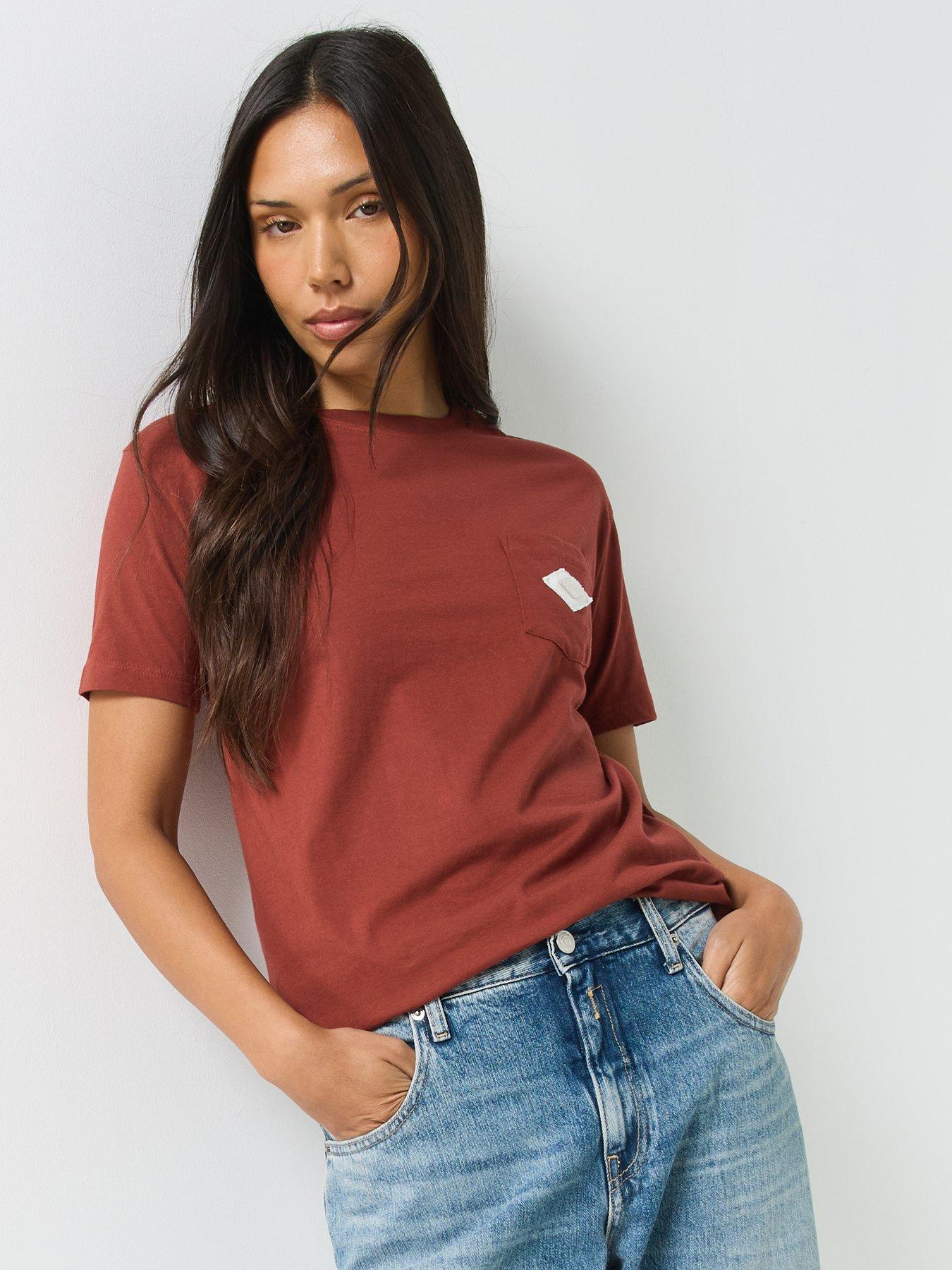 Replay Pocket Detail T-shirt