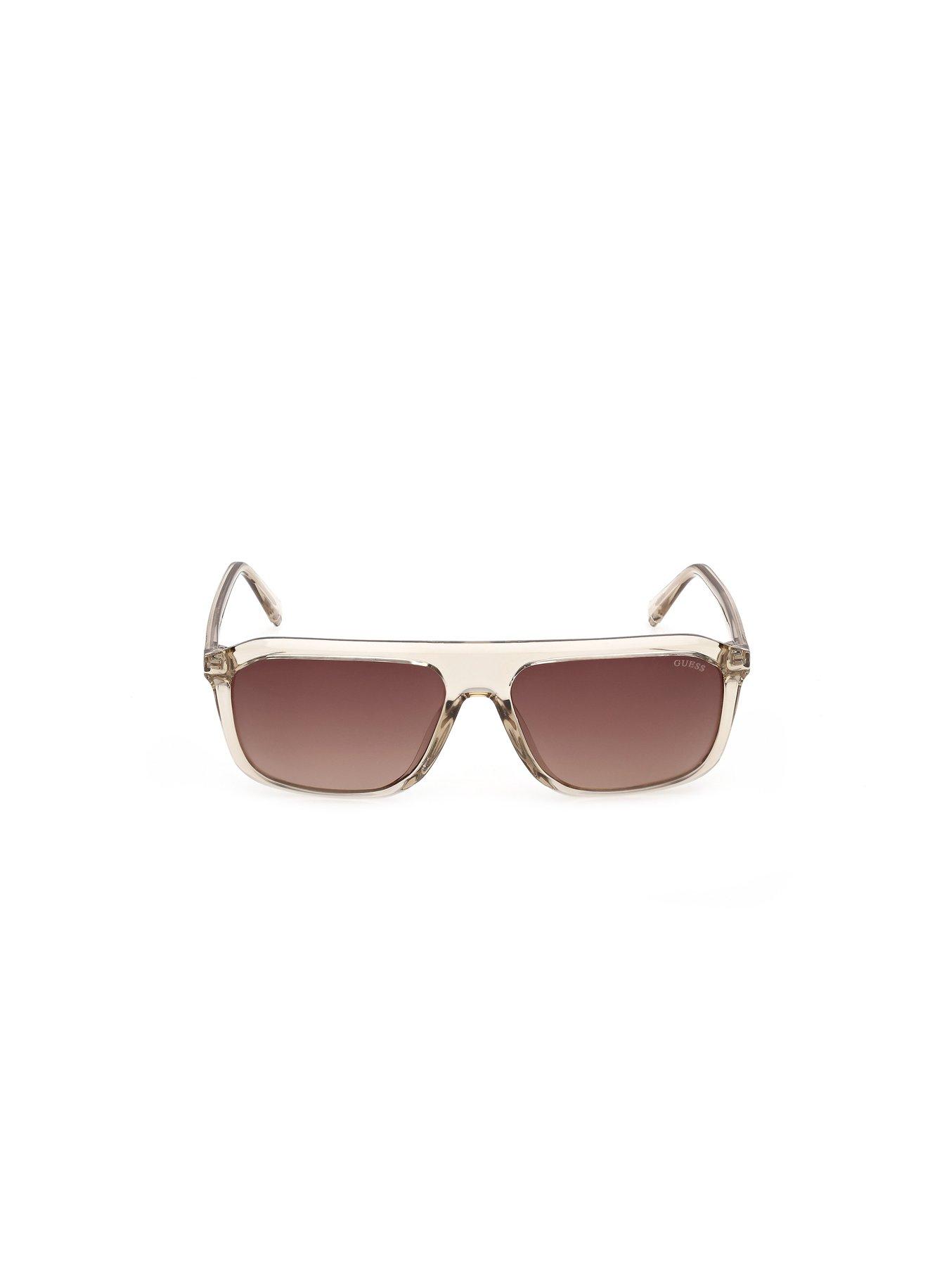 Image 3 of 6 of Guess GU 00311 45F Rectangular Sunglasses - Light Brown
