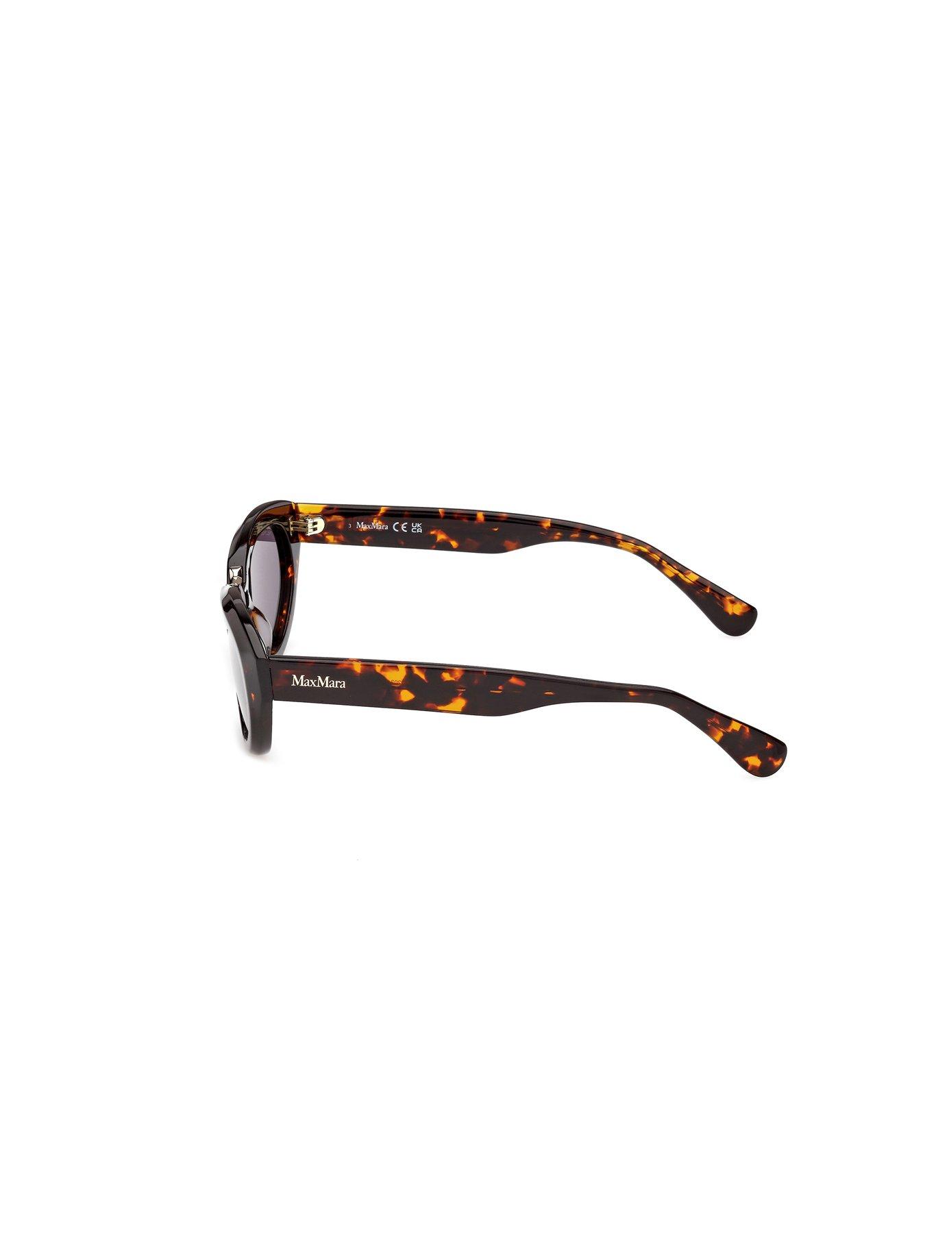 Image 2 of 6 of Max Mara Oval Sunglasses - Brown