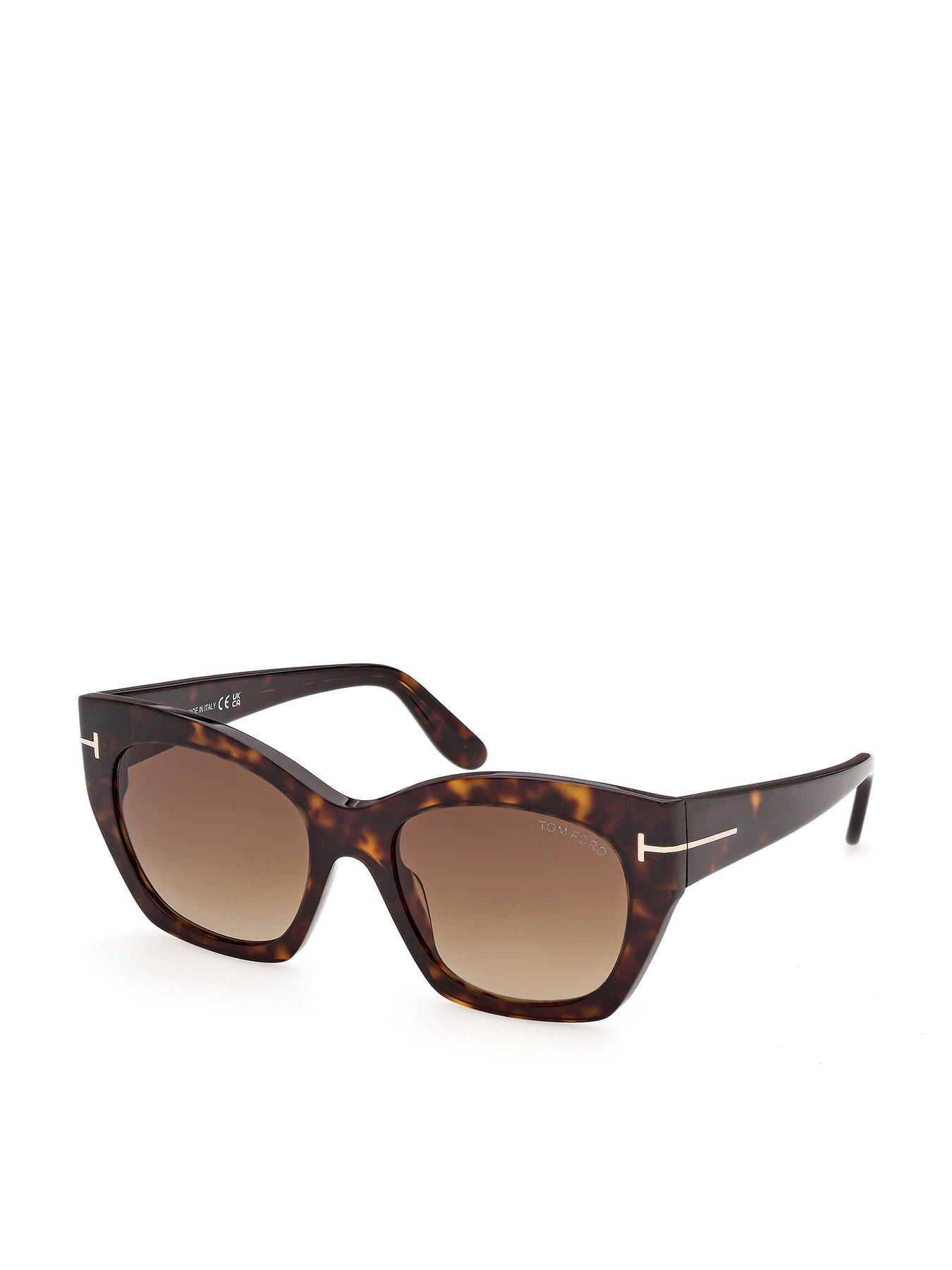Tom Ford Joni Butterfly Frame Sunglasses - Brown