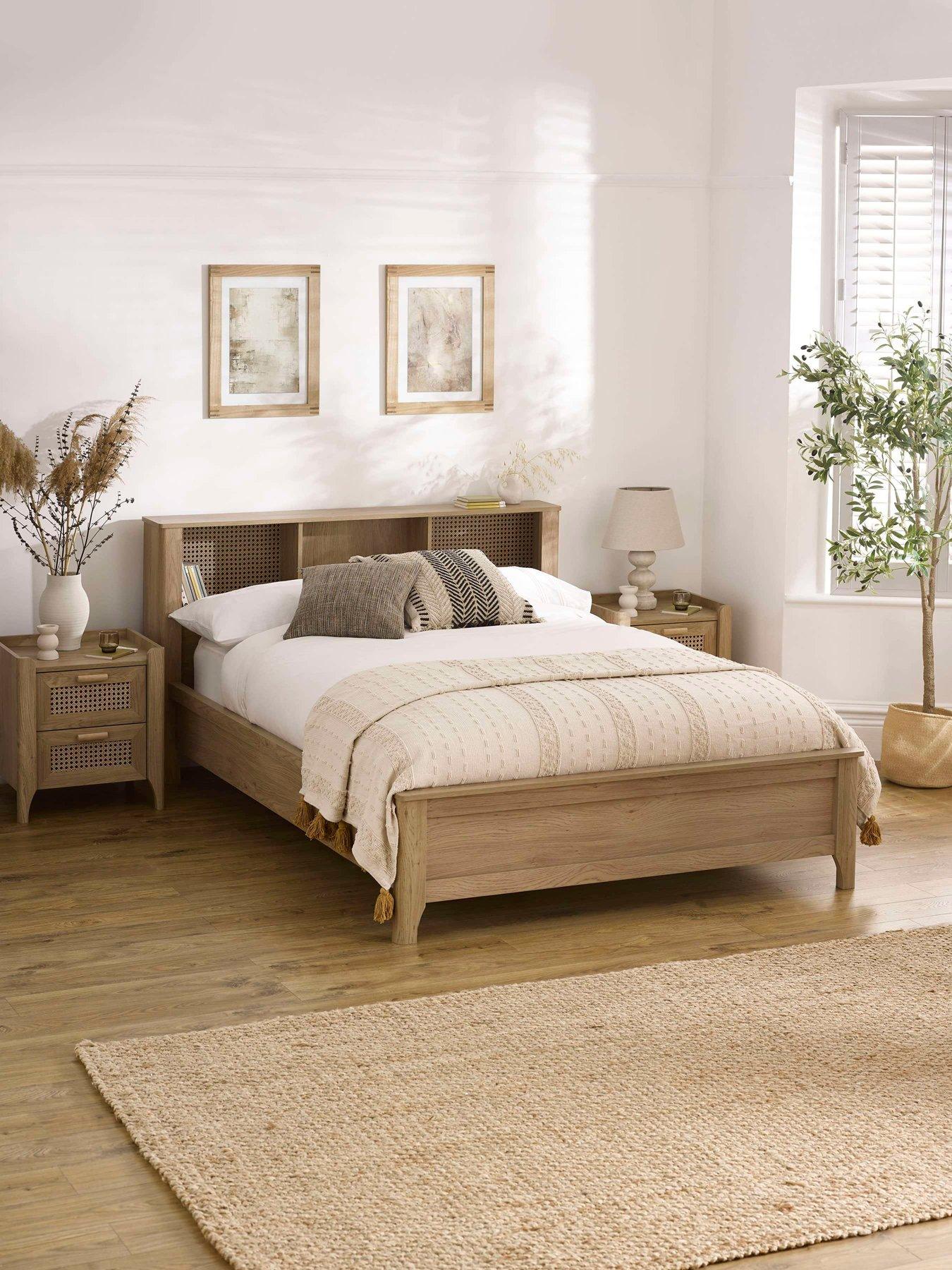 Image 1 of 6 of Julian Bowen Sydney&nbsp;Bed - Rattan Effect