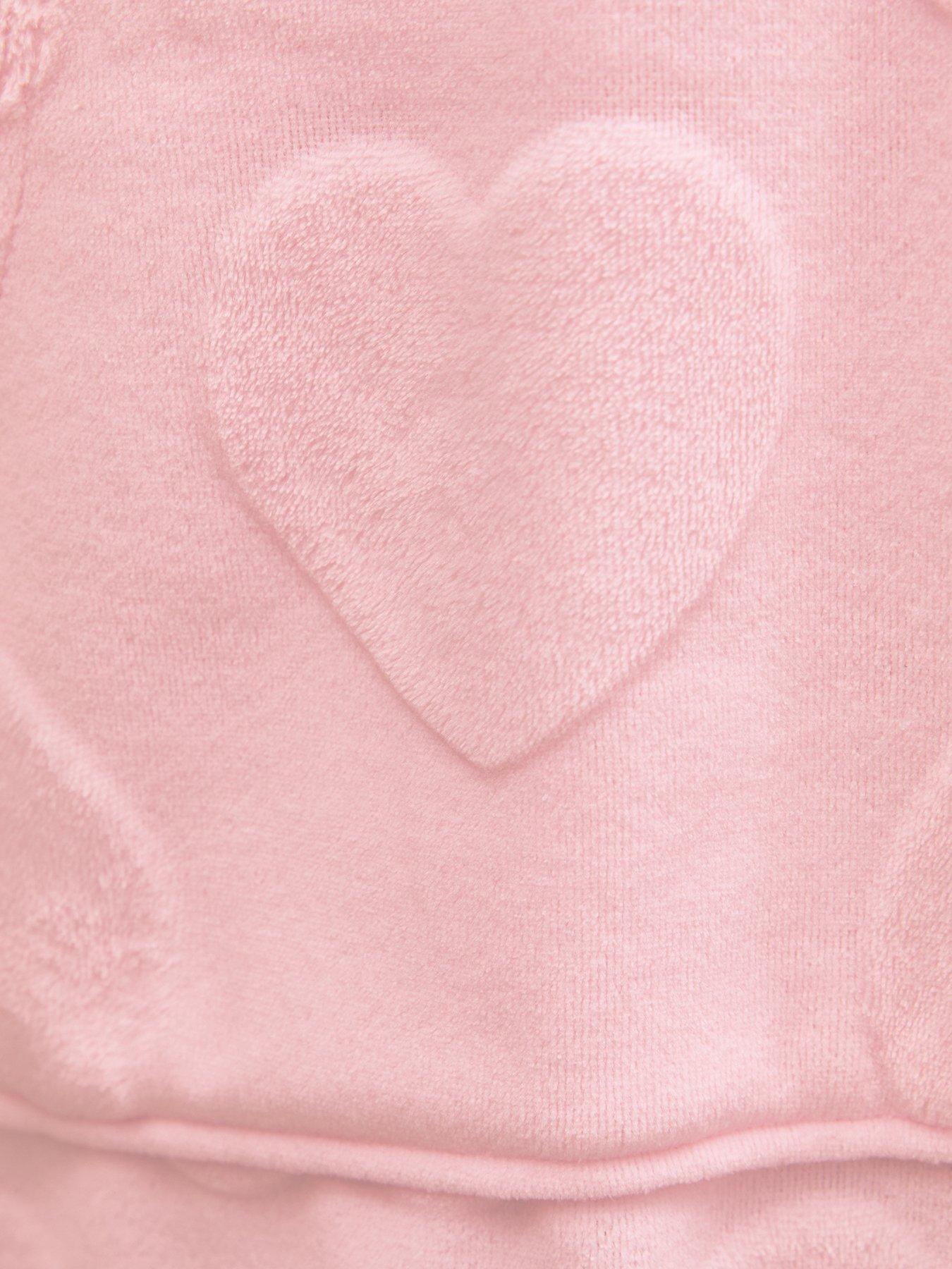 Image 5 of 5 of New Look 915 Girls Pink Heart Pattern Oversized Hoodie