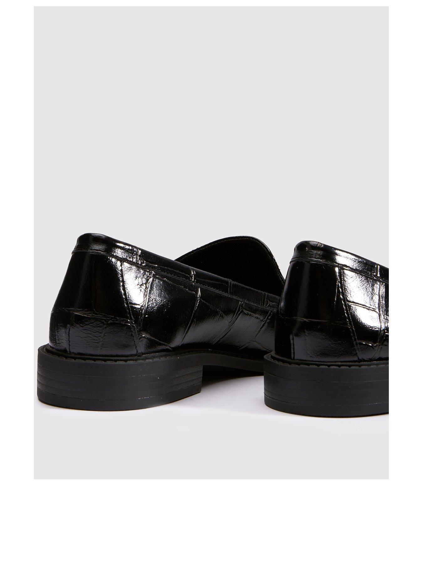 Image 2 of 4 of Schuh Lissa Update- Lipstick Croc Loafer