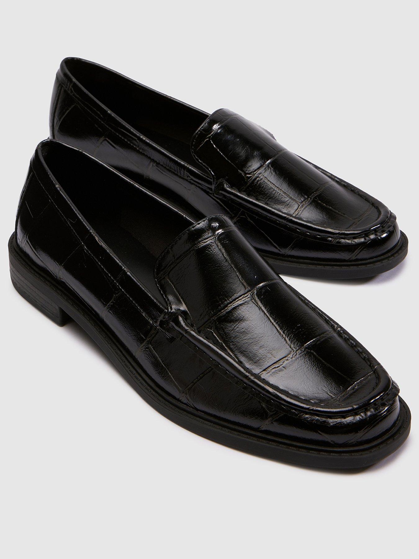 Image 3 of 4 of Schuh Lissa Update- Lipstick Croc Loafer
