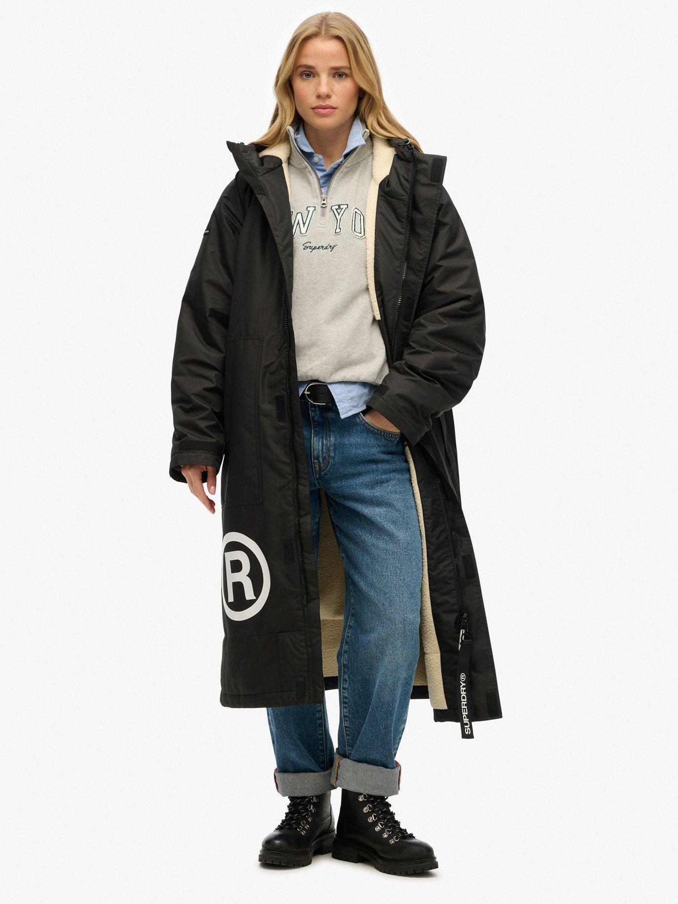 Superdry Robe - Black/White