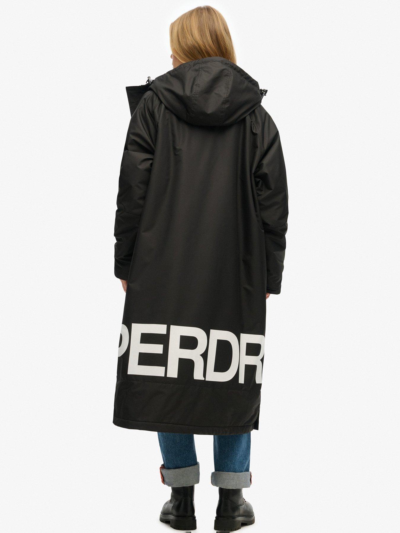 Image 2 of 6 of Superdry Robe - Black/White