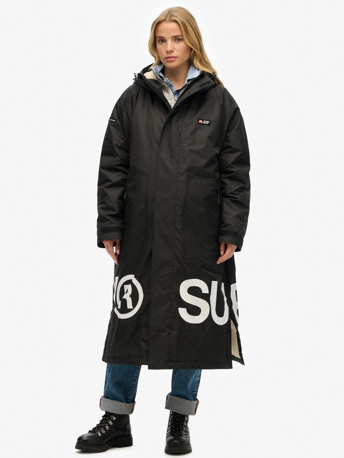 Image 3 of 6 of Superdry Robe - Black/White