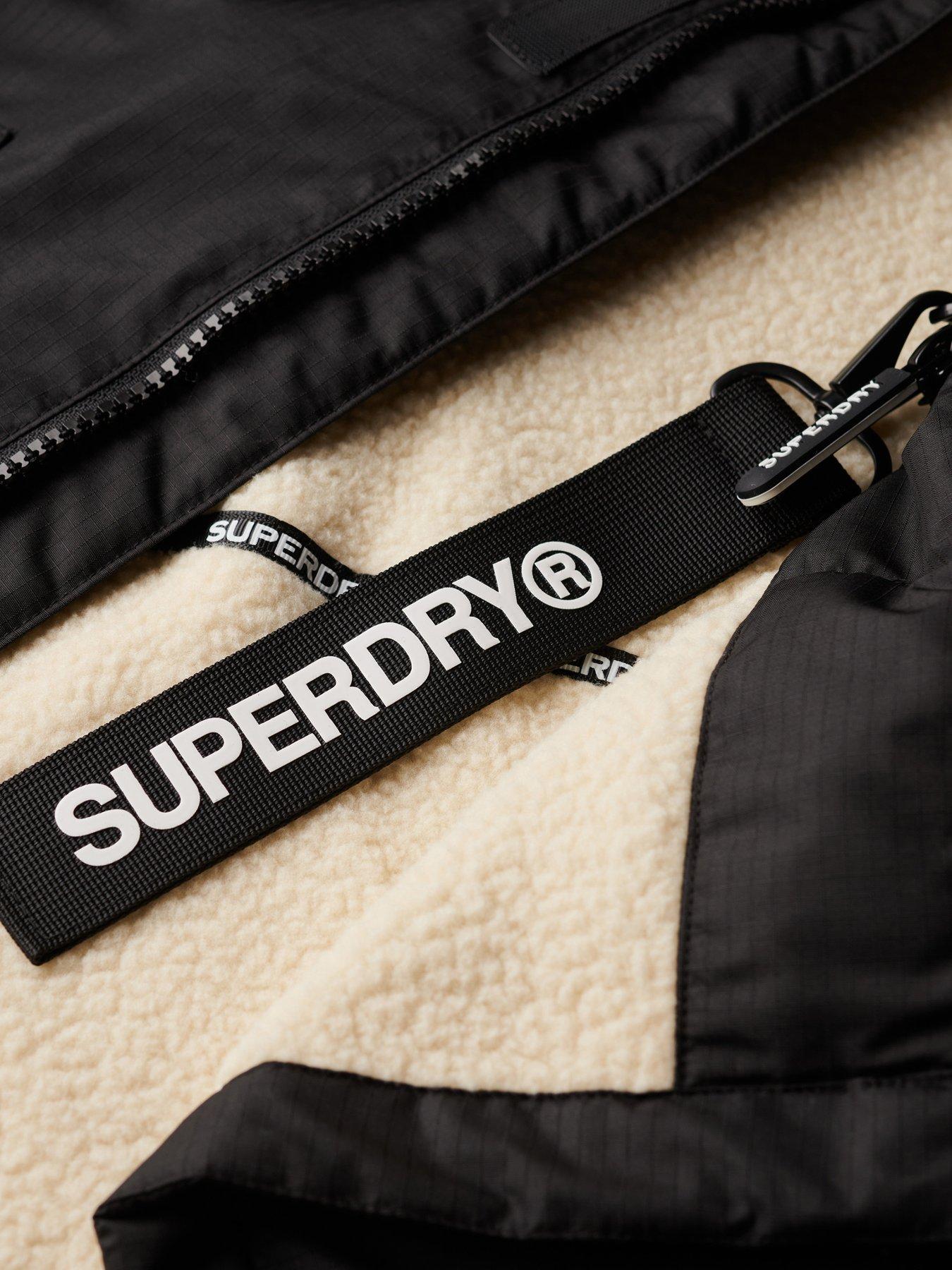 Image 6 of 6 of Superdry Robe - Black/White