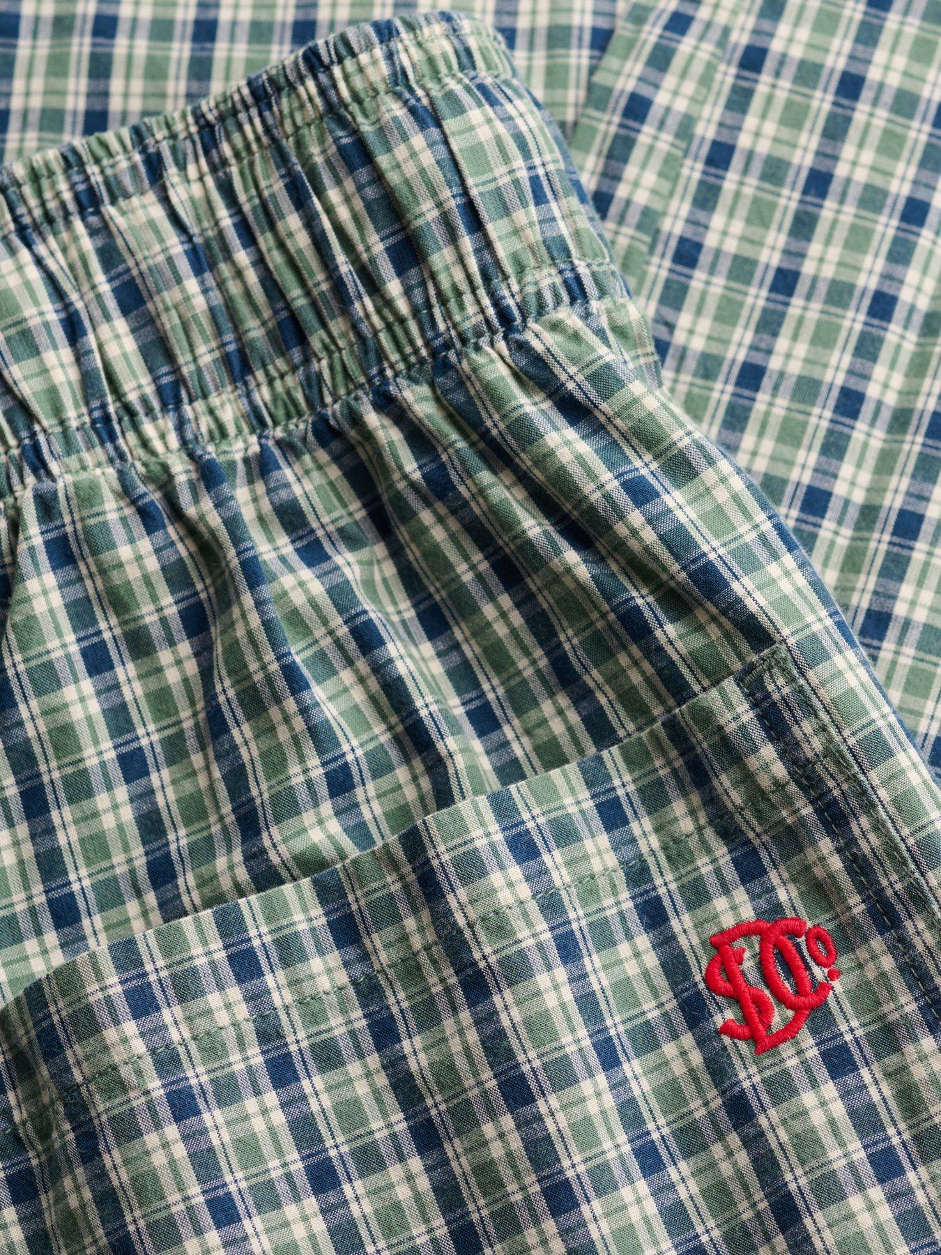 Image 7 of 7 of Superdry MINI CHECK COTTON TROUSER