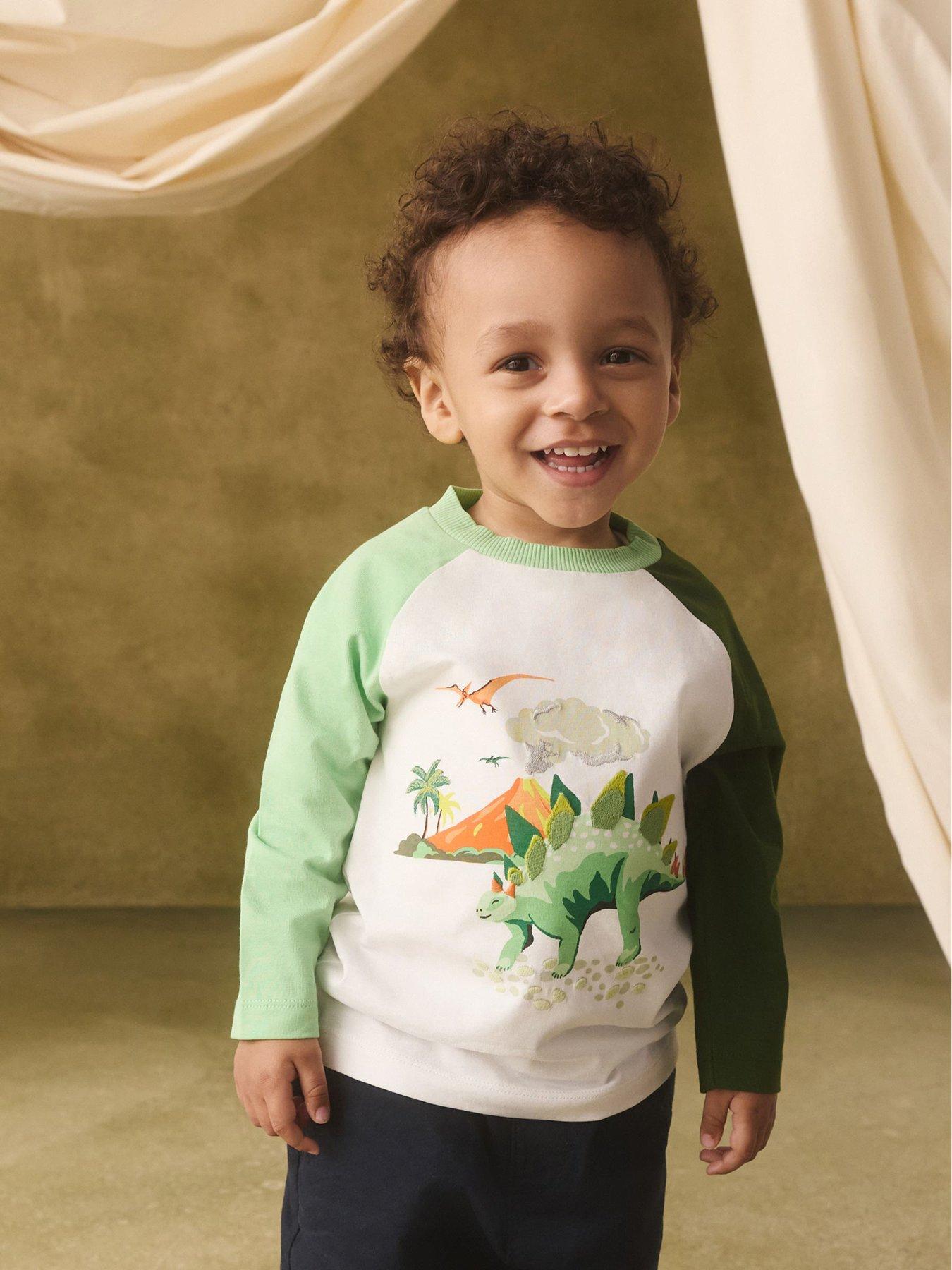 Image 1 of 7 of Cath Kidston Ck Ls Dino Tshirt