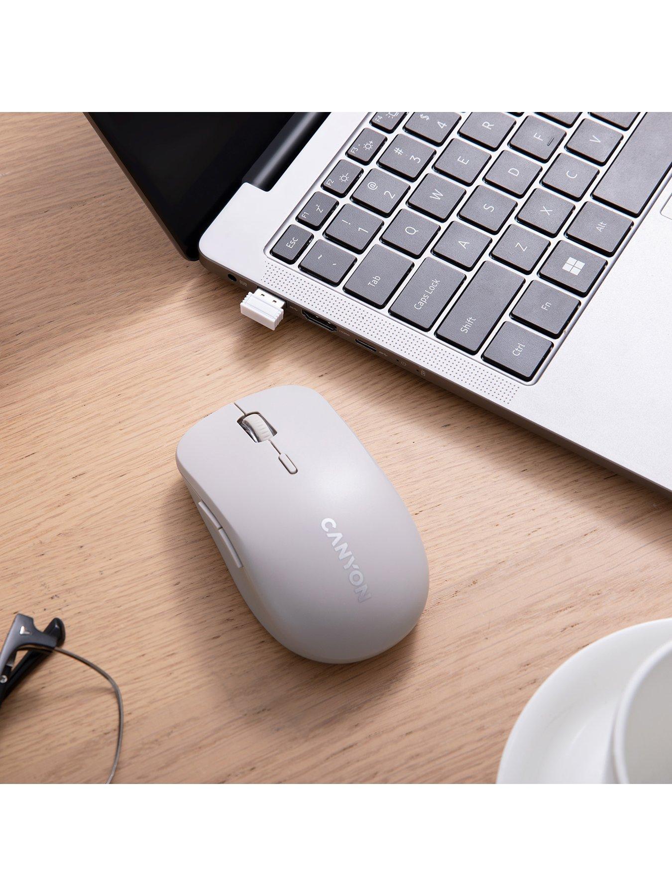 Image 2 of 7 of Canyon mouse MW-12 Dual band Wireless Beige