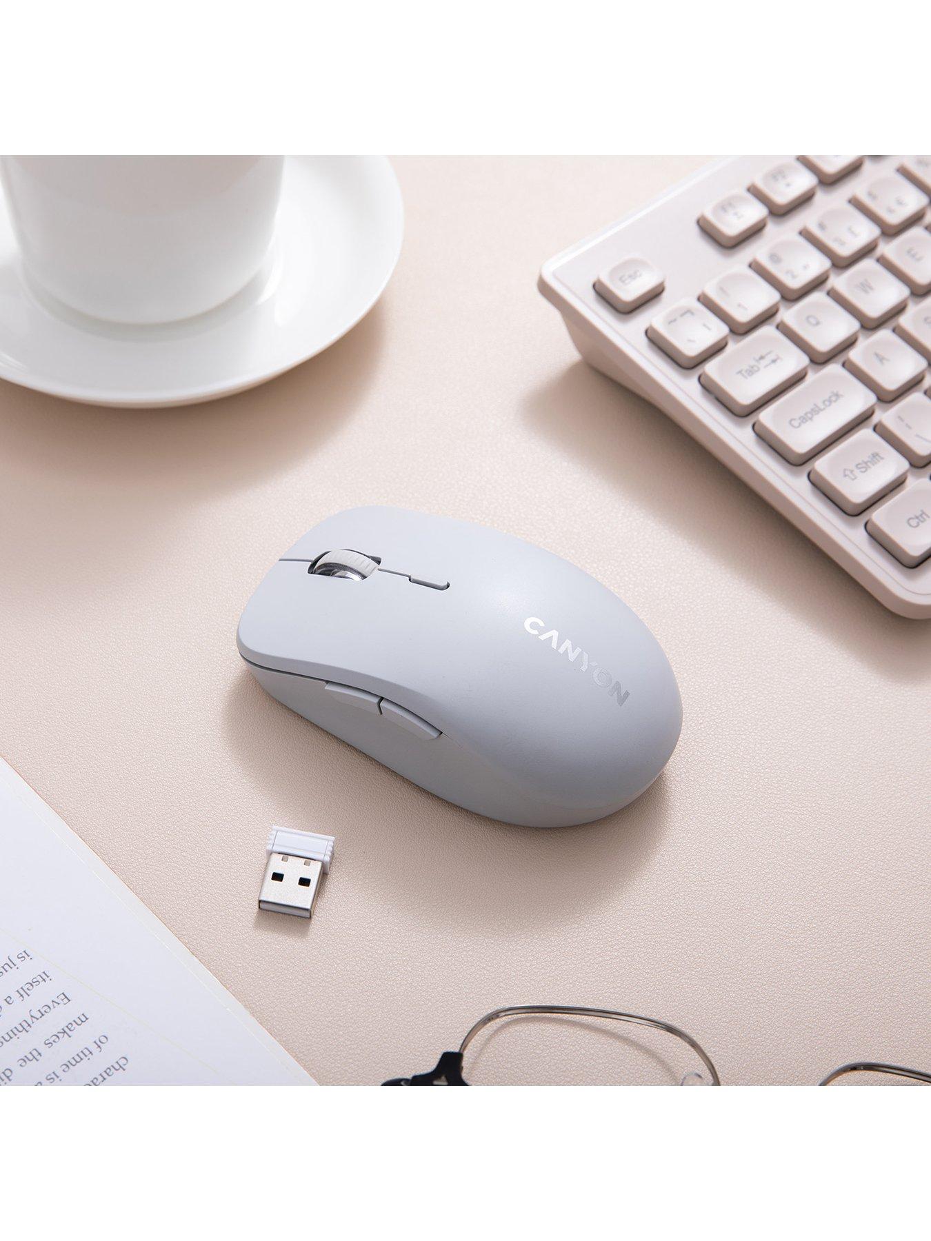 Image 2 of 7 of Canyon mouse MW-12 Dual band Wireless Dark grey