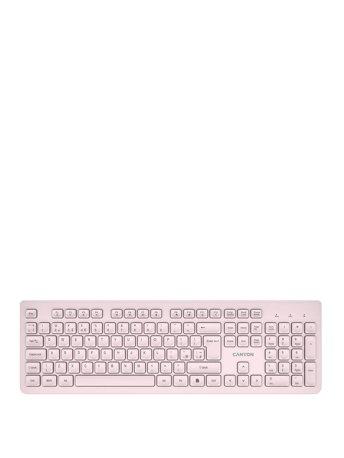 Canyon CANYON keyboard HKB-W01 Wireless Beige