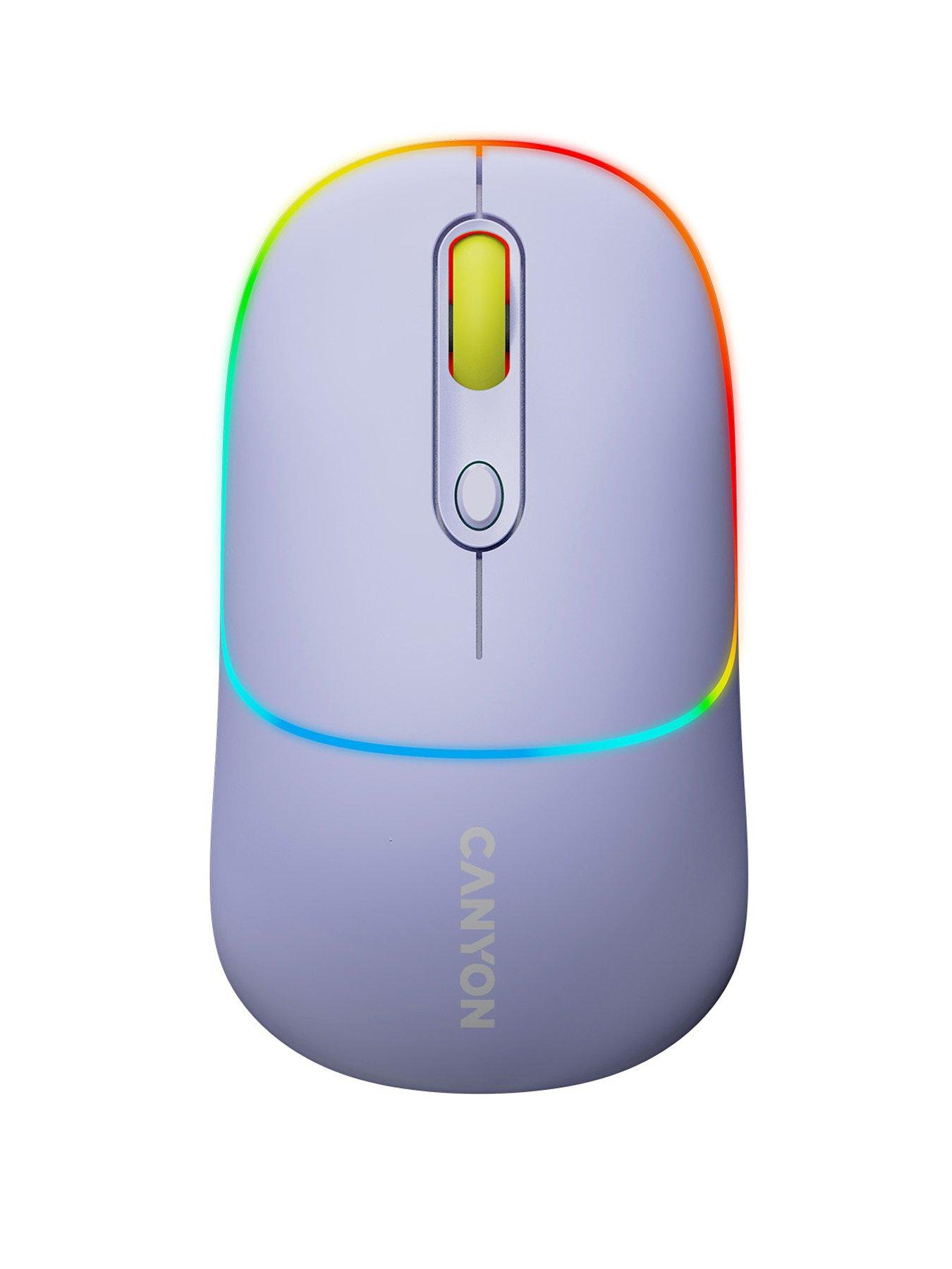 Canyon CANYON mouse MW-22 2in1 BT/ Wireless Lavender