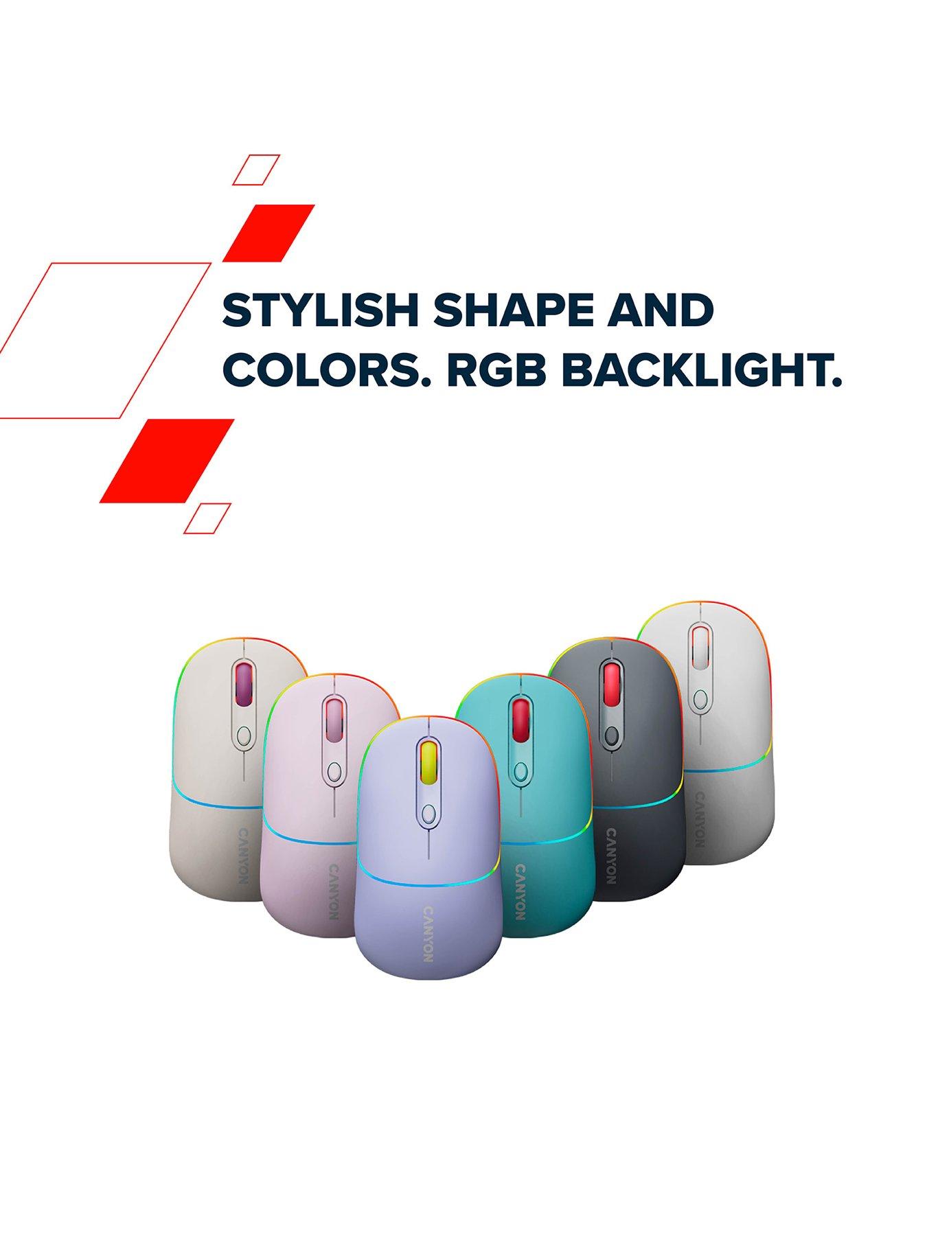 Image 3 of 7 of Canyon mouse MW-22 2in1 BT/ Wireless Snow White