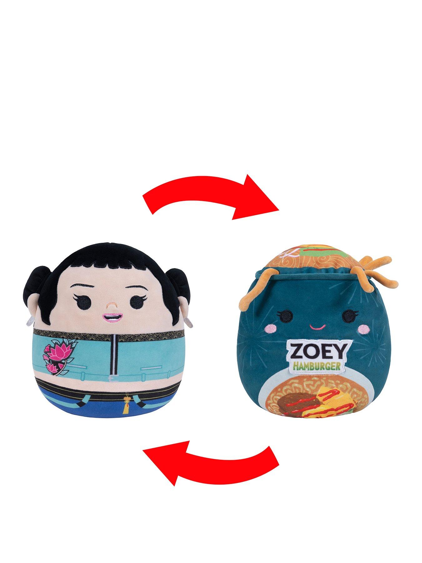 Image 1 of 7 of Squishmallows Flipamallows Reversible Zoey/Ramen 8-Inch Plush Toy