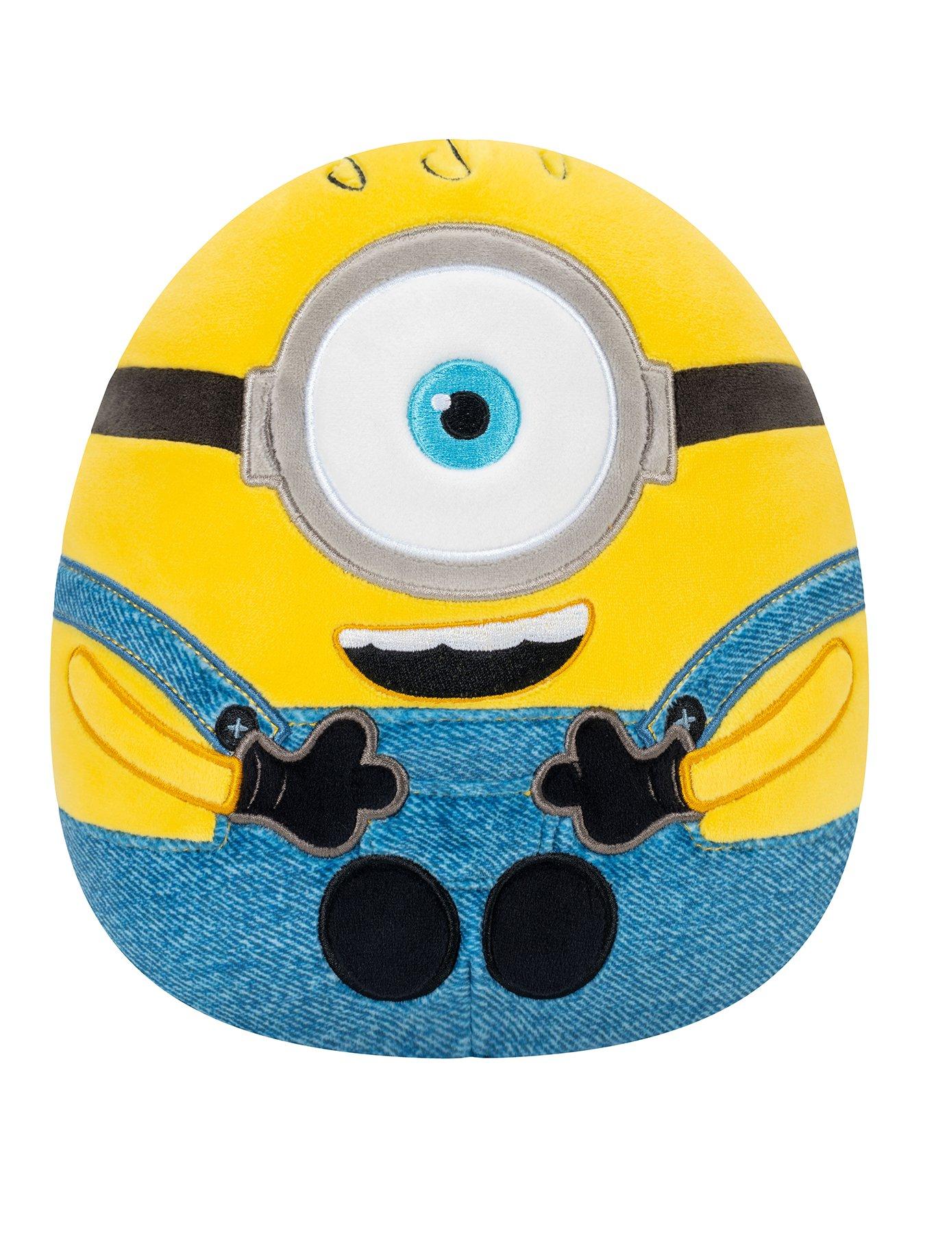 Image 1 of 6 of Squishmallows Minions Officially Licensed James 8-Inch Plush Toy