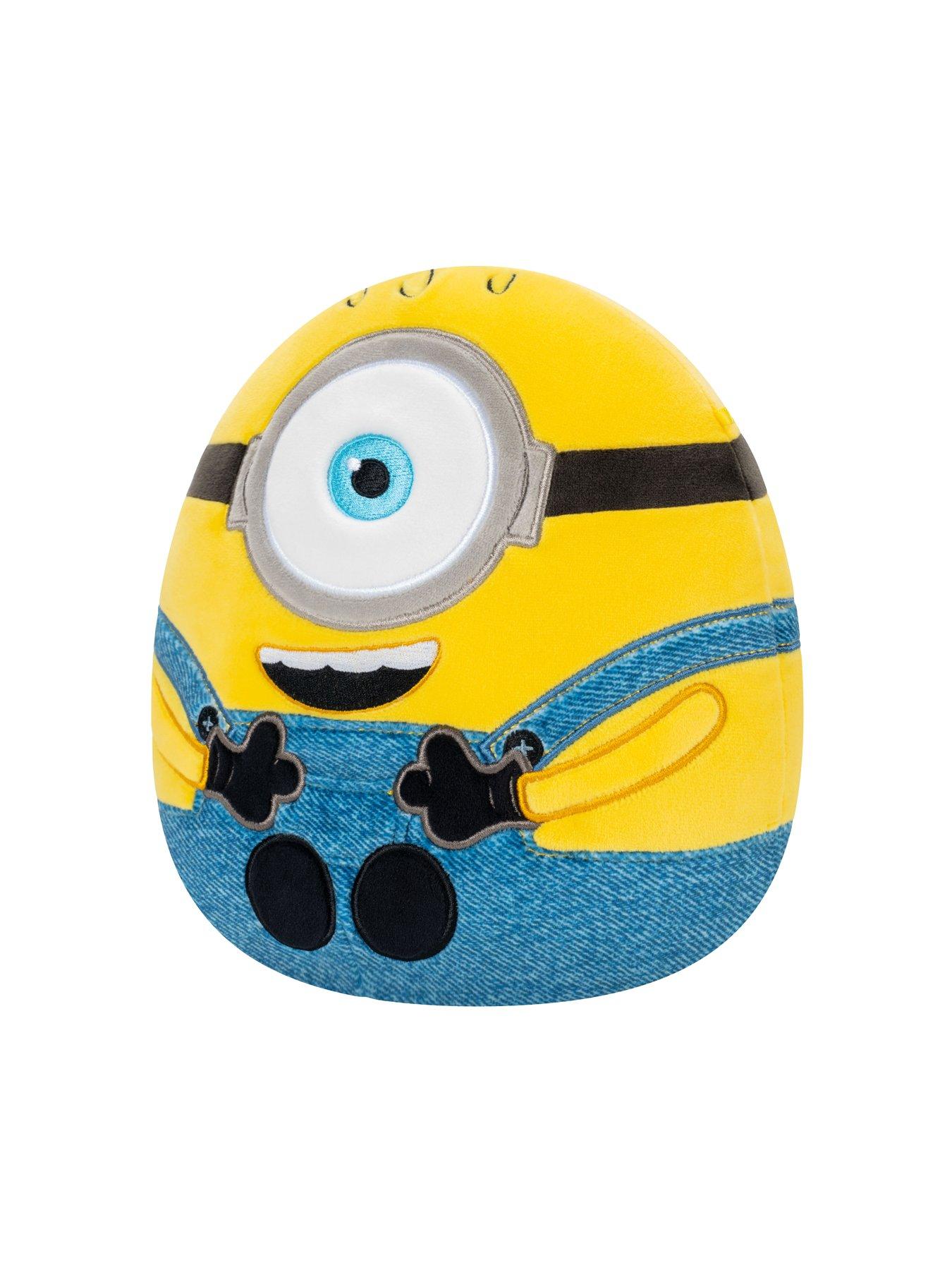 Image 2 of 6 of Squishmallows Minions Officially Licensed James 8-Inch Plush Toy