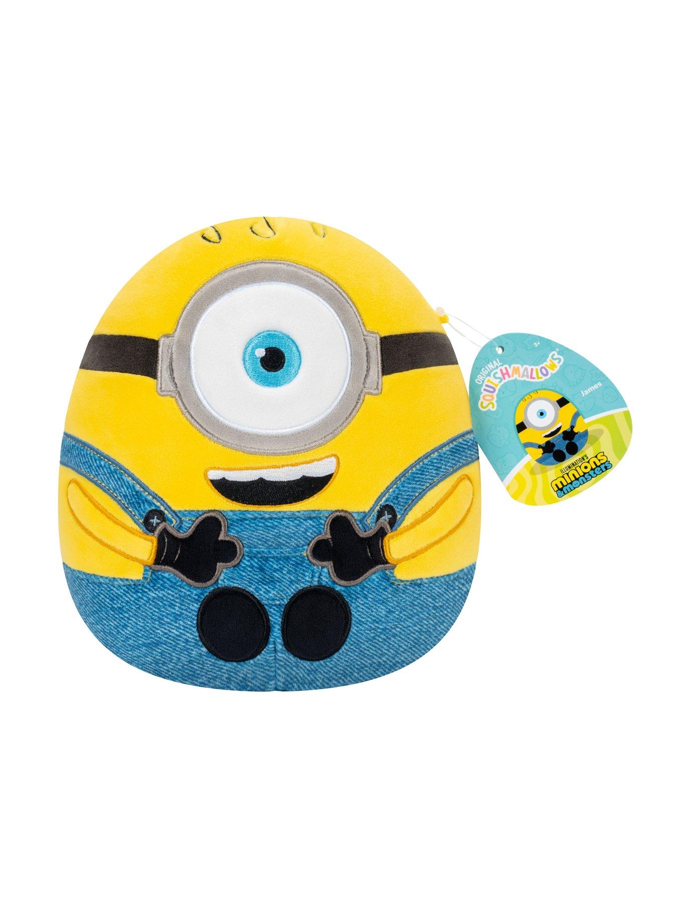 Image 6 of 6 of Squishmallows Minions Officially Licensed James 8-Inch Plush Toy