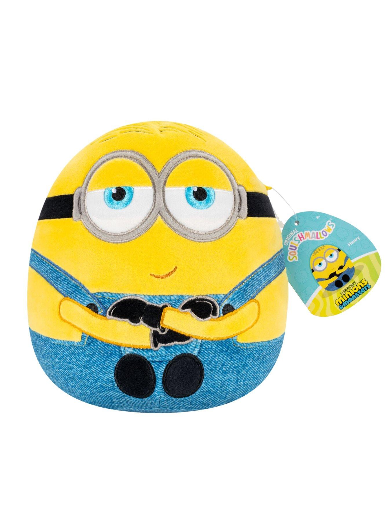 Image 5 of 6 of Squishmallows Minions Ultrasoft Henry Plush Soft Toy