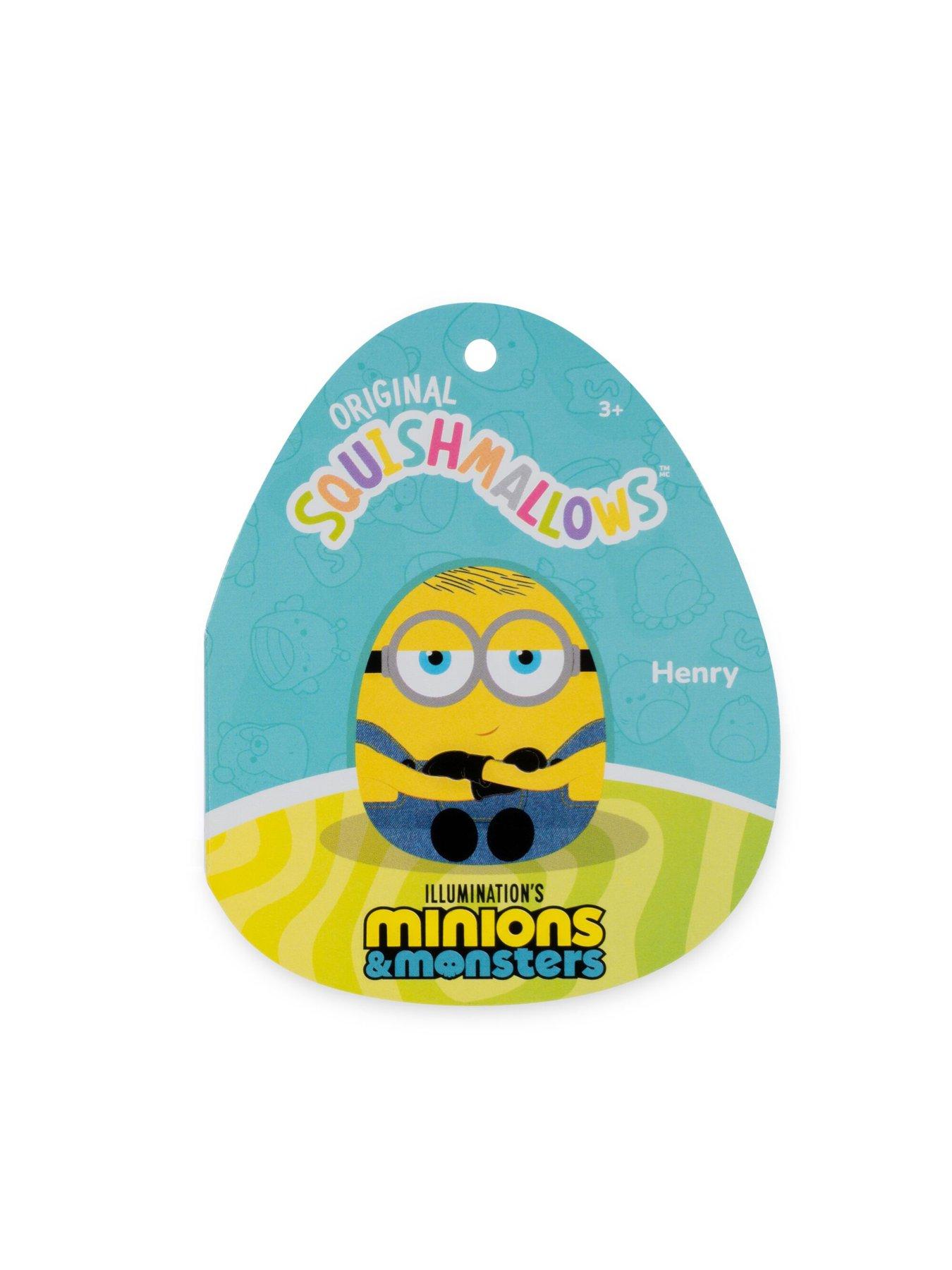 Image 6 of 6 of Squishmallows Minions Ultrasoft Henry Plush Soft Toy