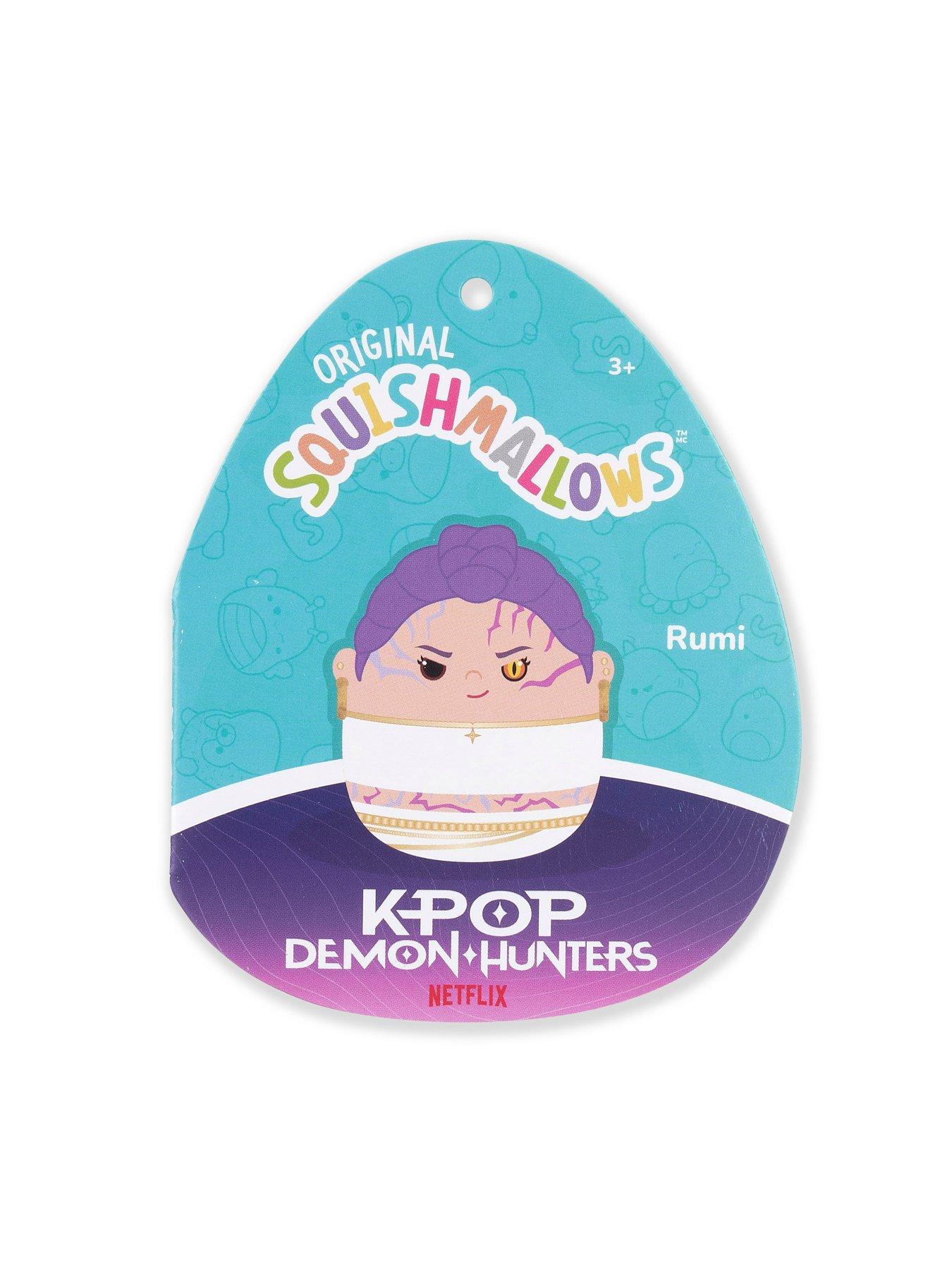 Image 3 of 3 of Squishmallows K-Pop Demon Hunters Soft 8in Rumi Plush Toy