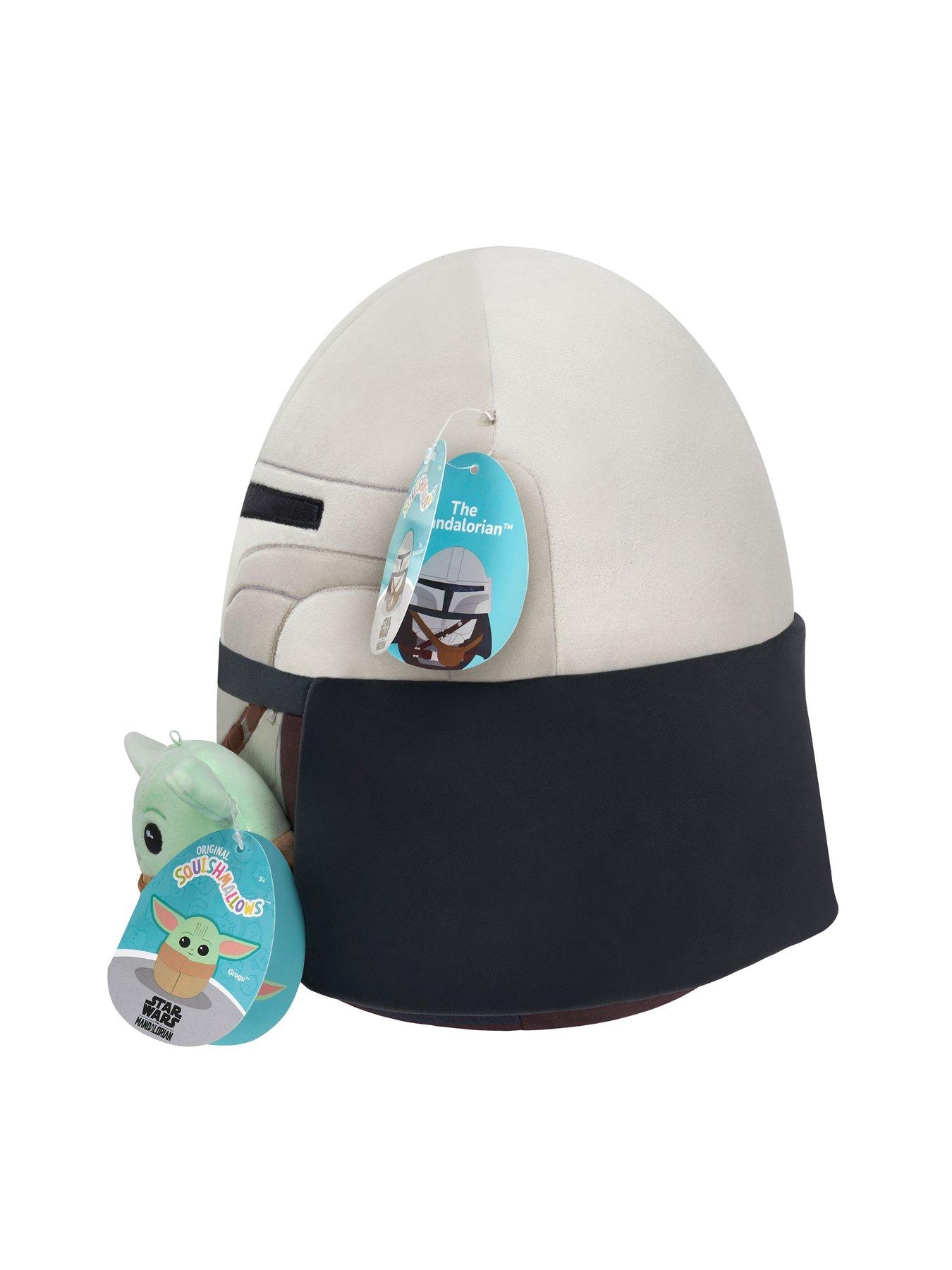 Image 4 of 7 of Squishmallows Star Wars Ultrasoft Mandalorian &amp; Grogu Plush Set