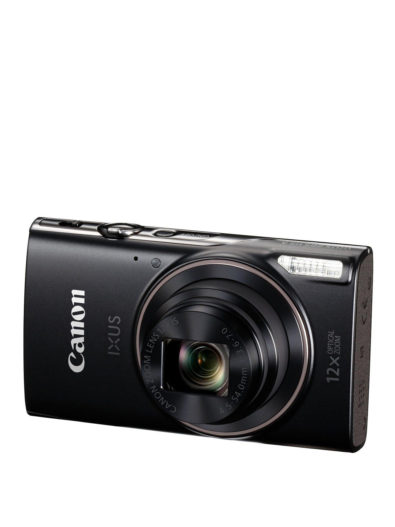 Canon Ixus 285 Black Hs A 20Mp 12X Zoom Compact Camera